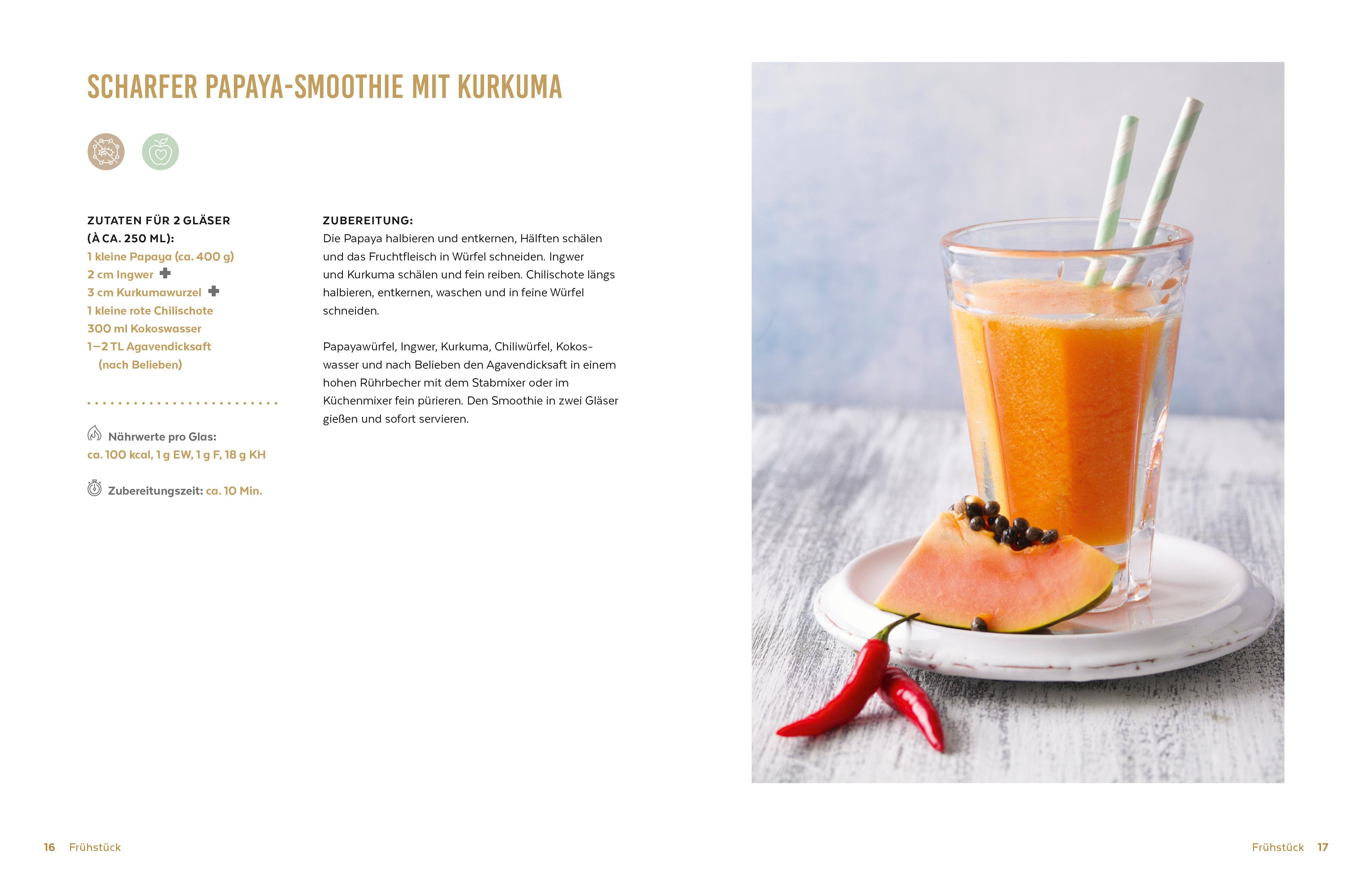 Beispielinhalt (Bild) Heilen mit Lebensmitteln - Das Kochbuch