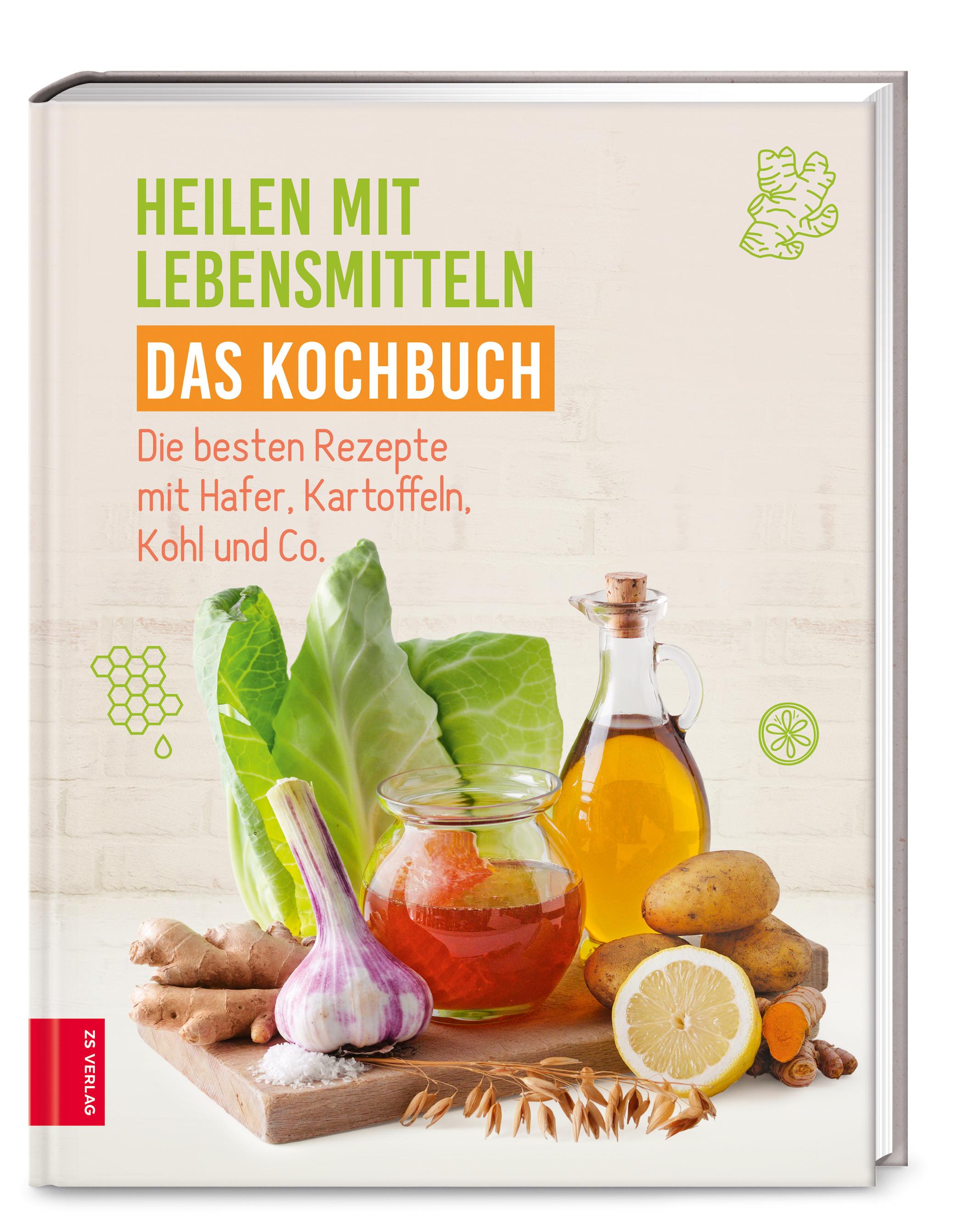 Vorderes Coverbild Heilen mit Lebensmitteln - Das Kochbuch