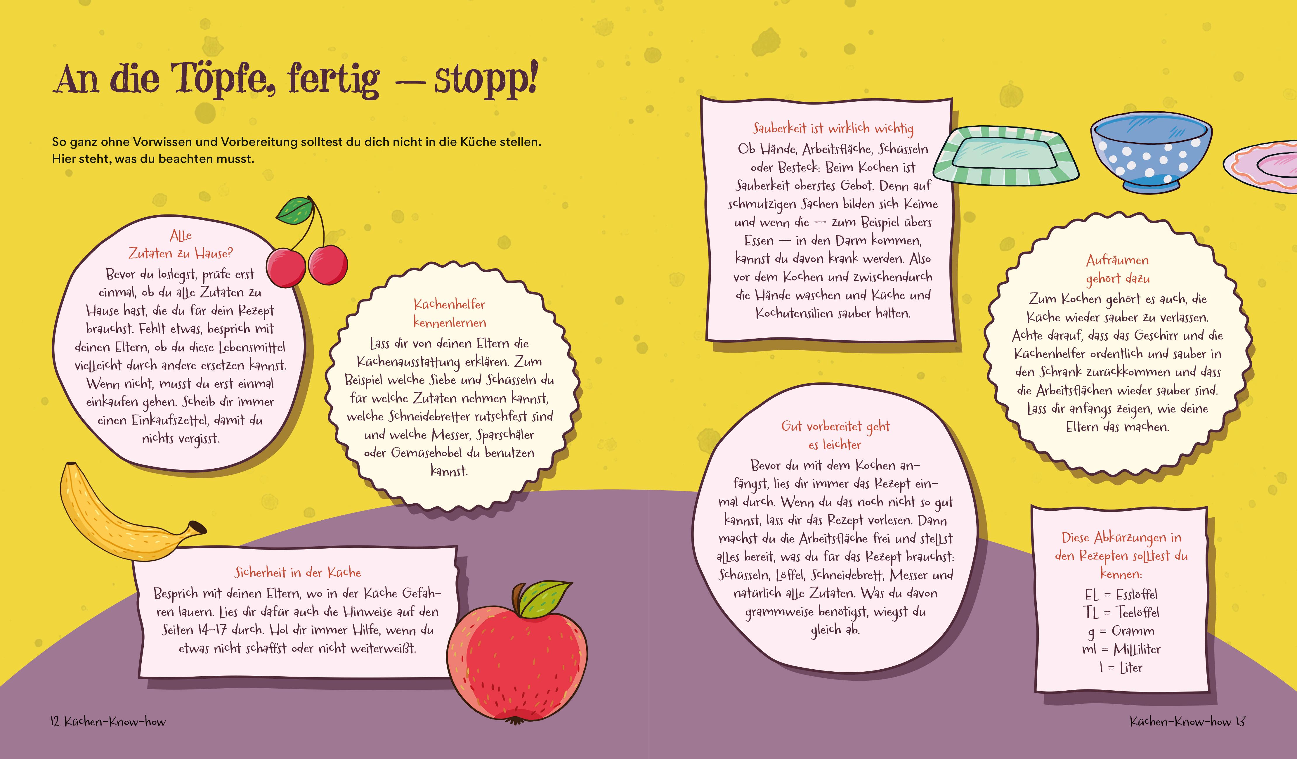 Beispielinhalt (Bild) Die Schule der magischen Tiere - Das Kochbuch