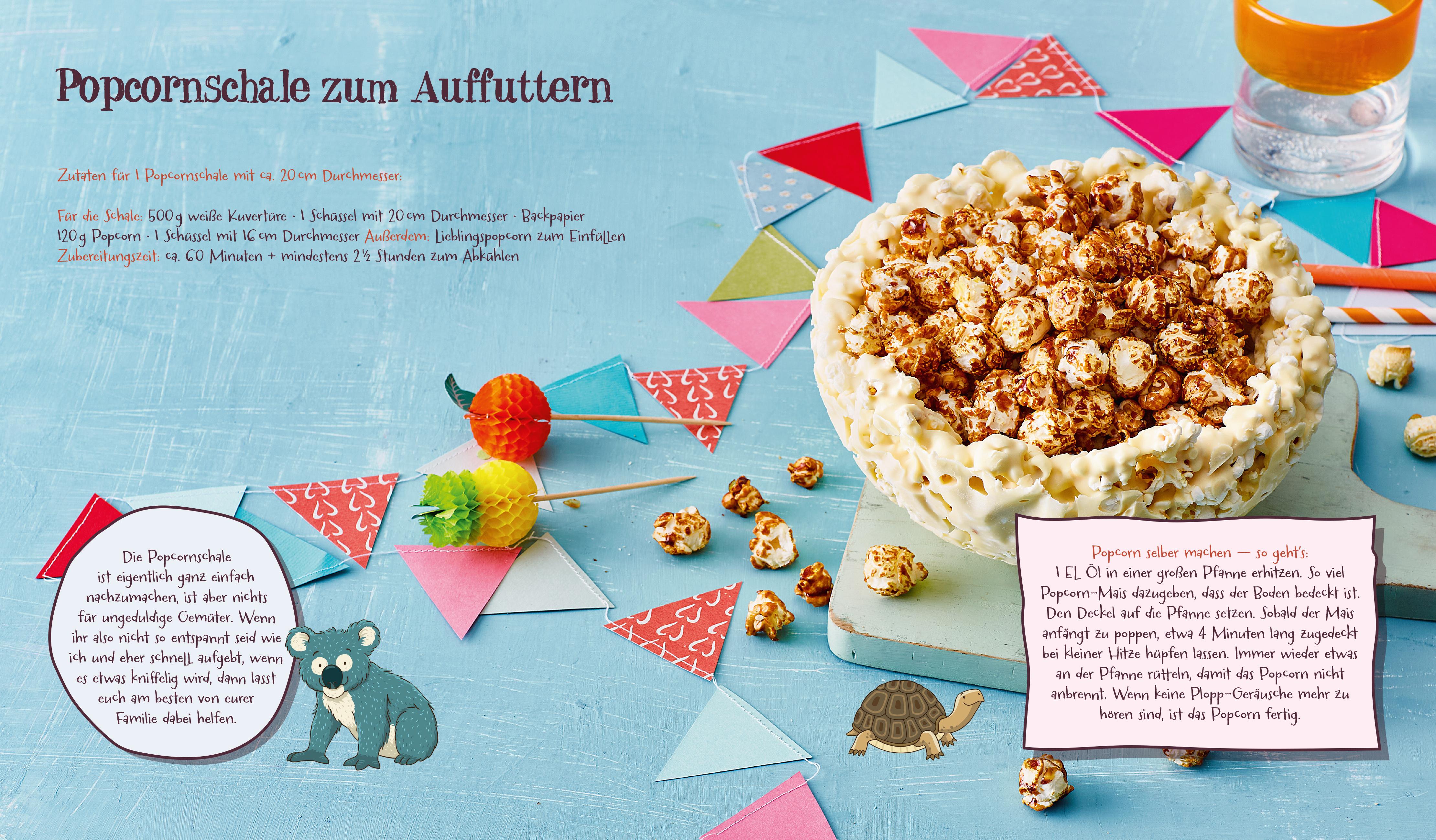 Beispielinhalt (Bild) Die Schule der magischen Tiere - Das Kochbuch