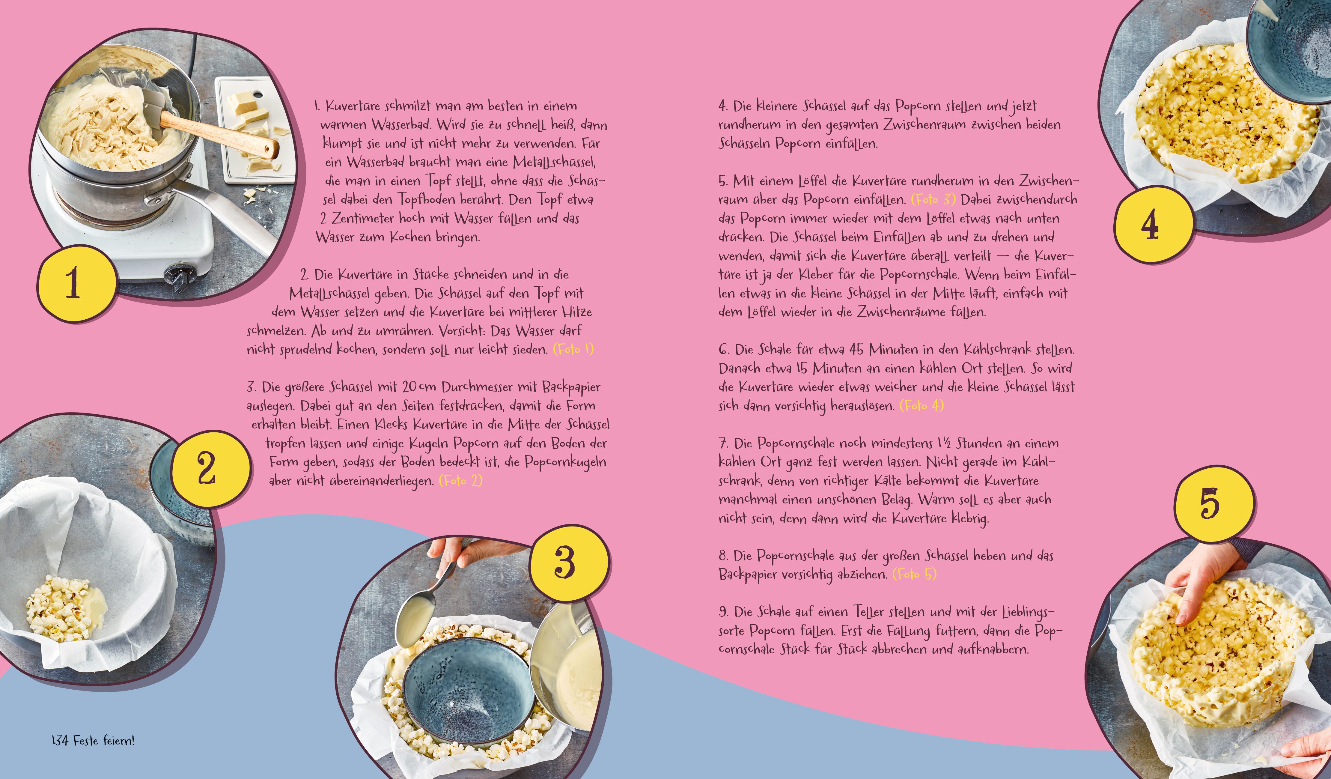 Beispielinhalt (Bild) Die Schule der magischen Tiere - Das Kochbuch