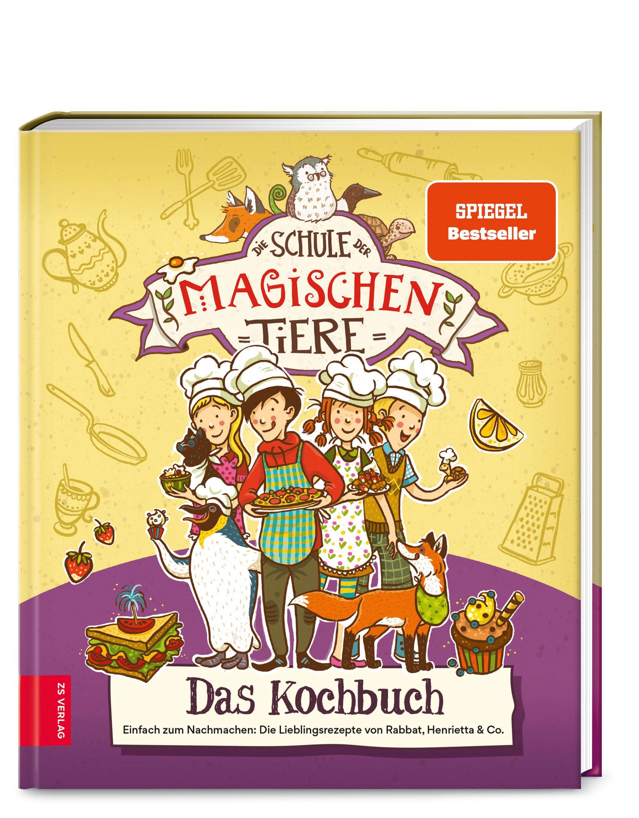 Vorderes Coverbild Die Schule der magischen Tiere - Das Kochbuch