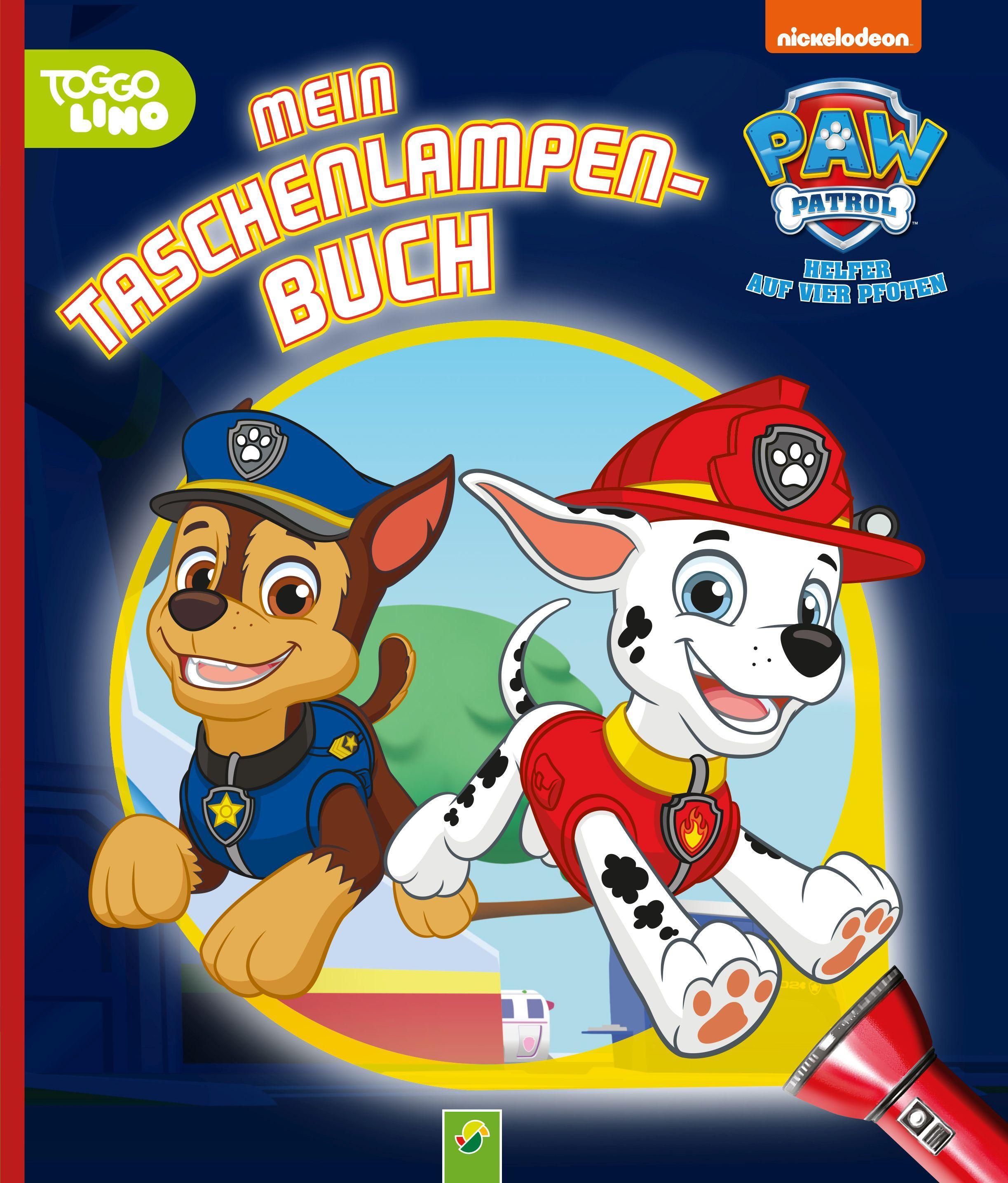 Vorderes Coverbild PAW Patrol Mein Taschenlampenbuch