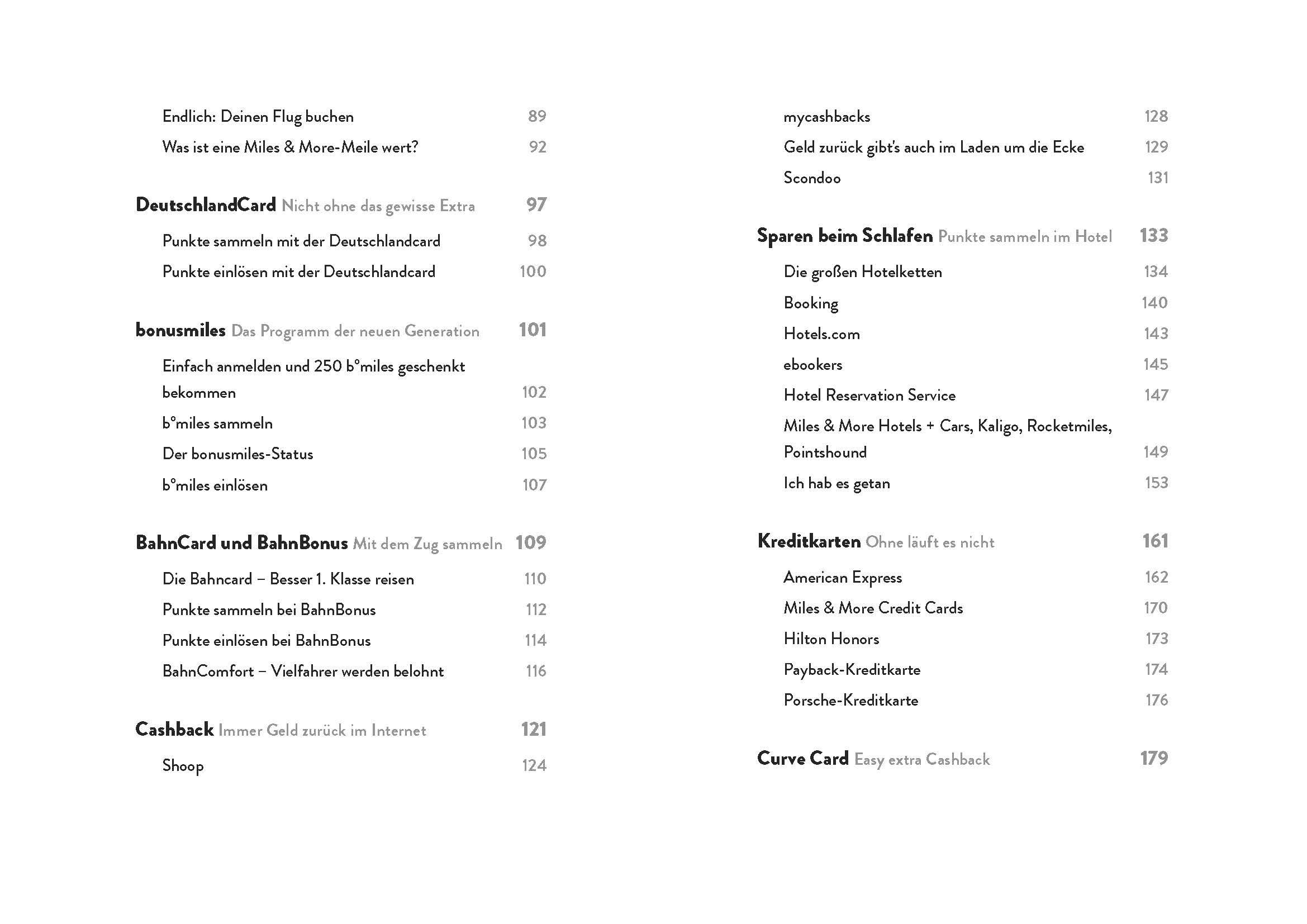 Beispielinhalt (Bild) Richtig Geld sparen mit Payback & Co.