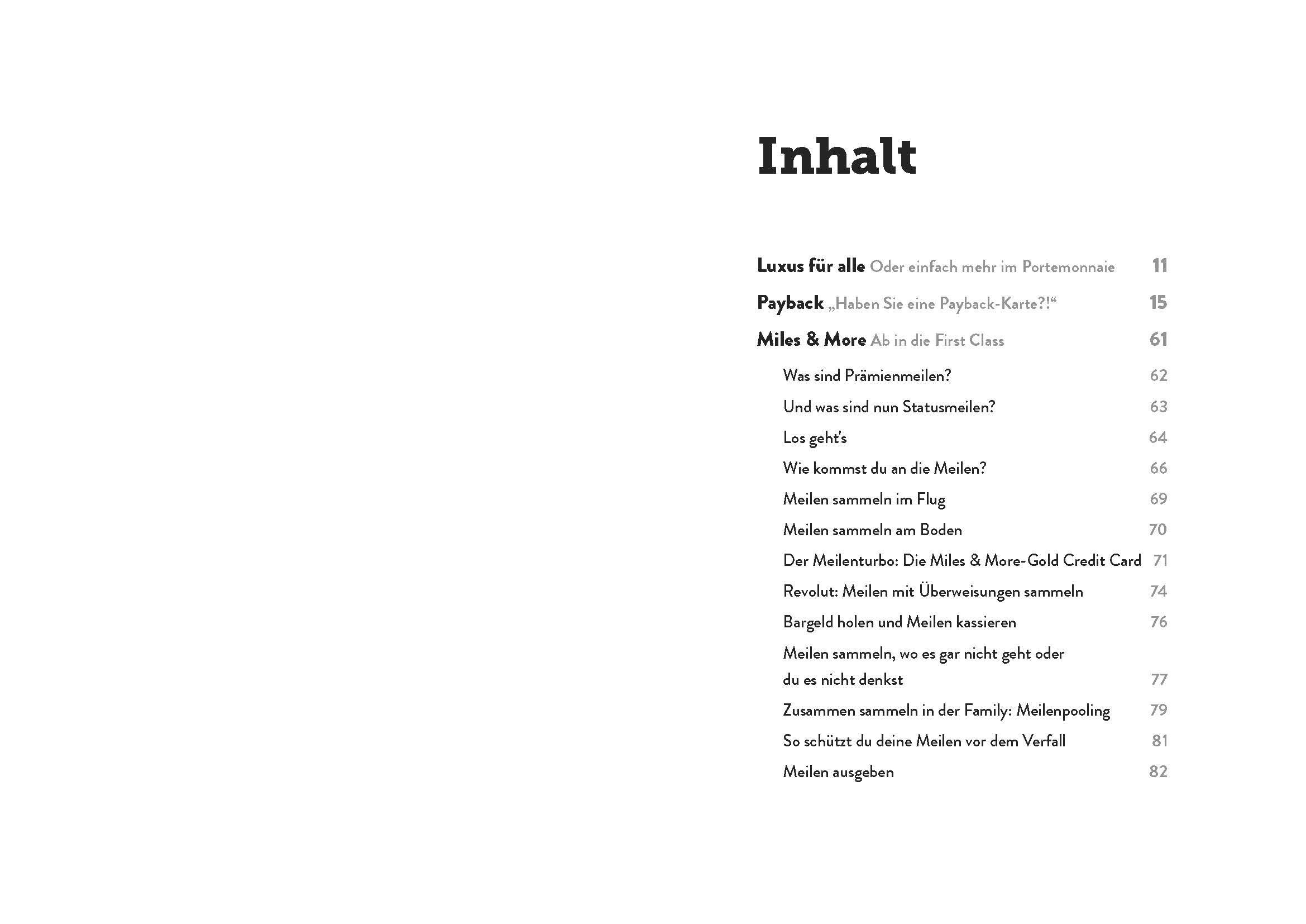 Beispielinhalt (Bild) Richtig Geld sparen mit Payback & Co.