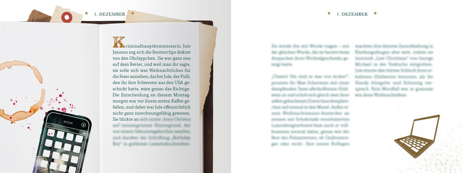 Beispielinhalt (Bild) Advent, Advent, kein Lichtlein brennt