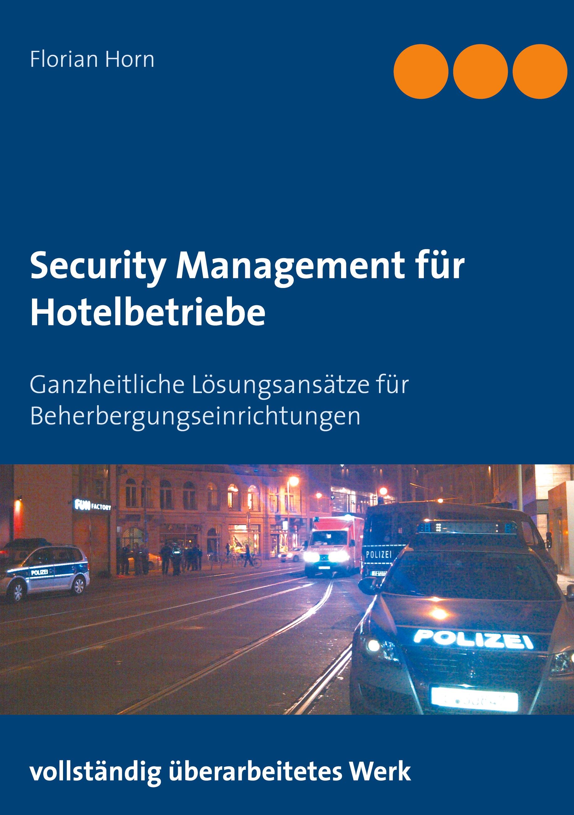 Vorderes Coverbild Security Management für Hotelbetriebe