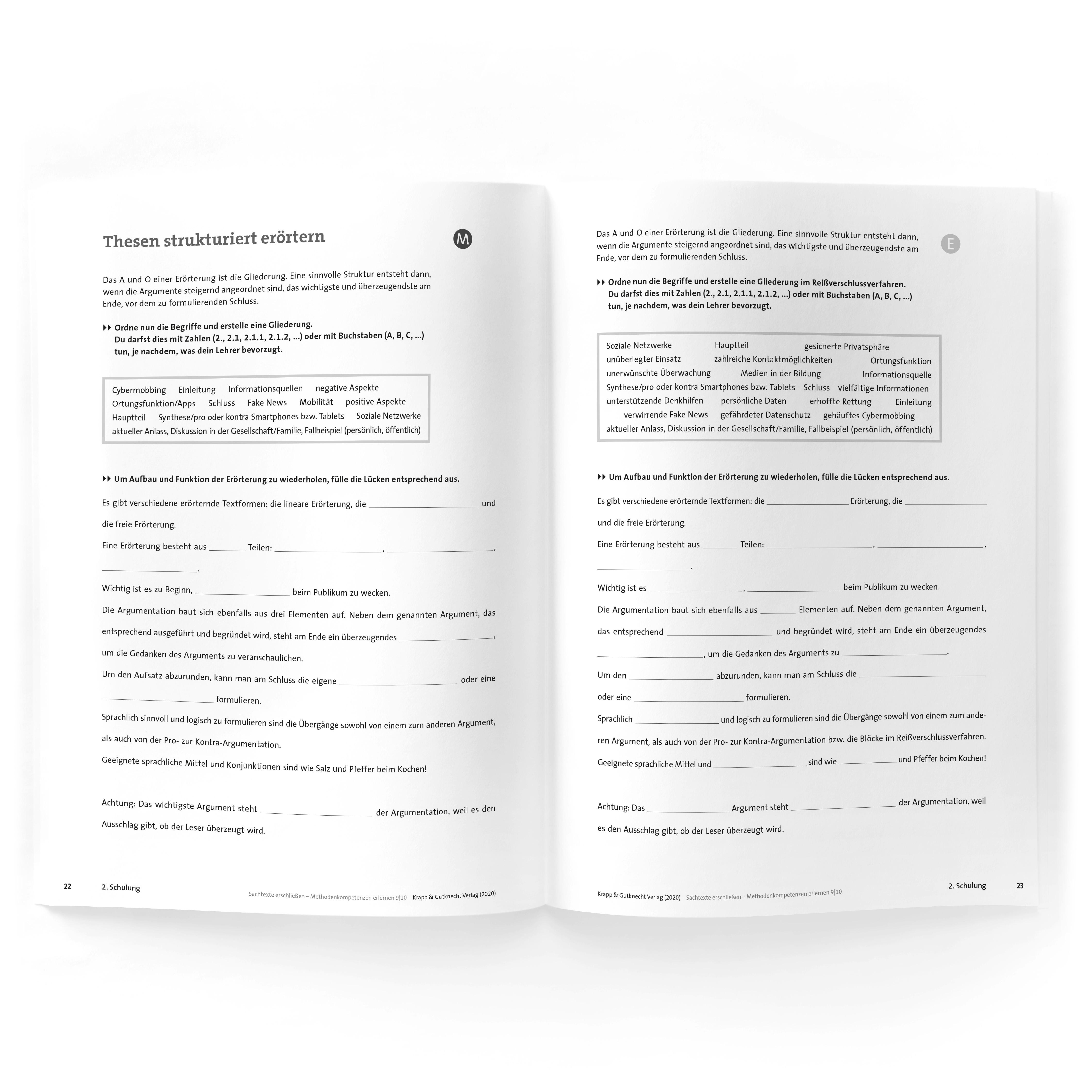 Beispielinhalt (Bild) Sachtexte erschließen - Methodenkompetenz erlernen Klasse 9 und 10