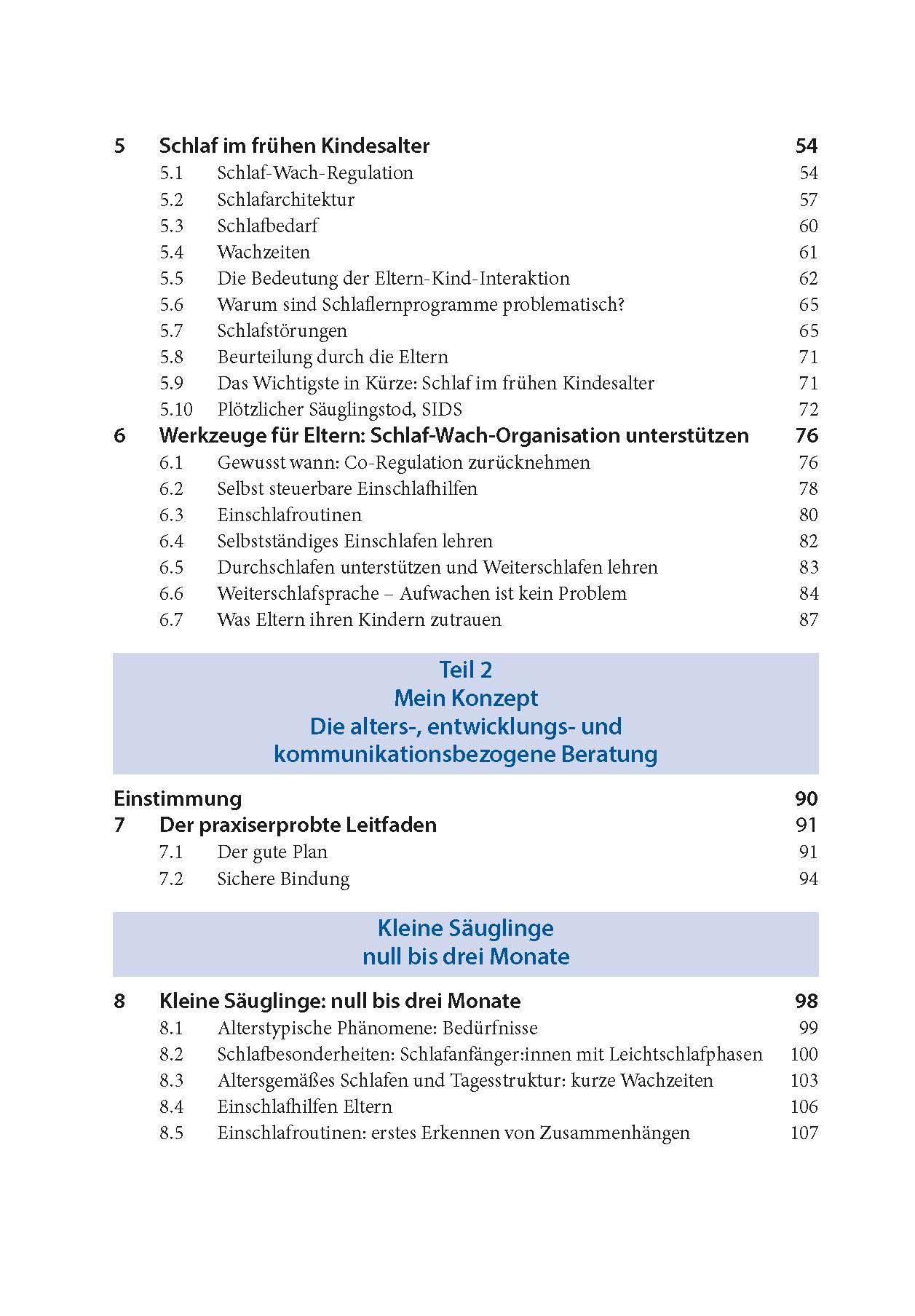 Beispielinhalt (Bild) Babyschlaf
