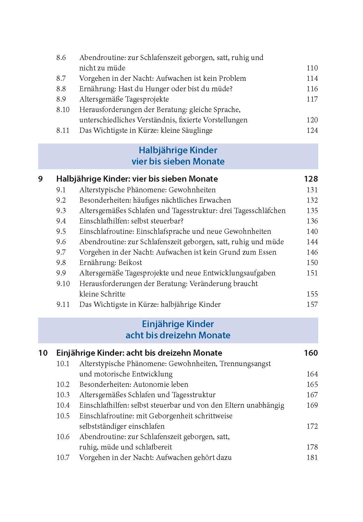 Beispielinhalt (Bild) Babyschlaf