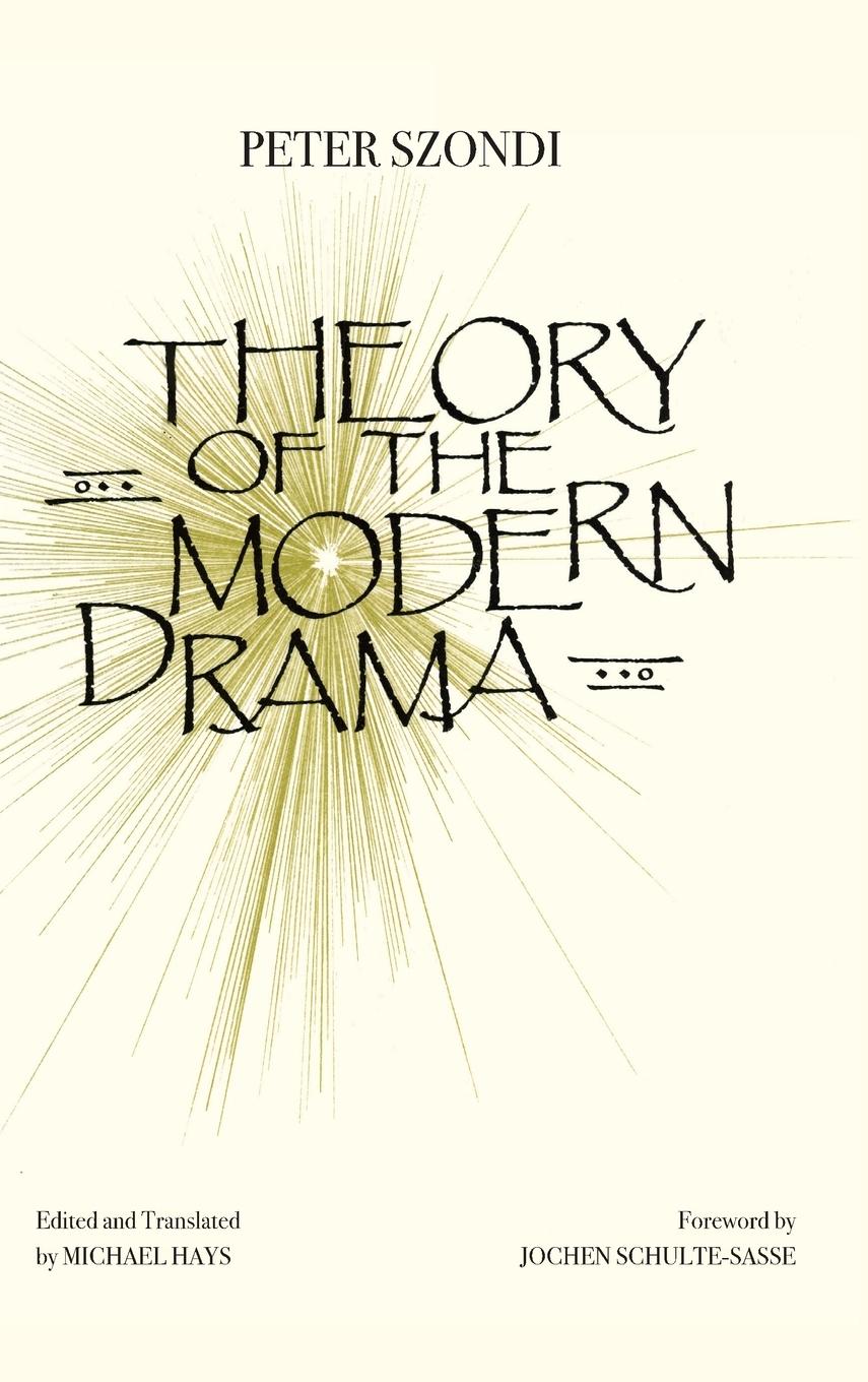 Vorderes Coverbild Theory of the Modern Drama