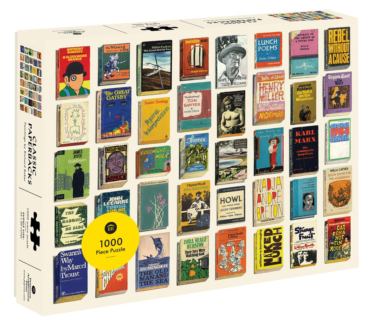 Vorderes Coverbild Classic Paperbacks 1000 Piece Puzzle