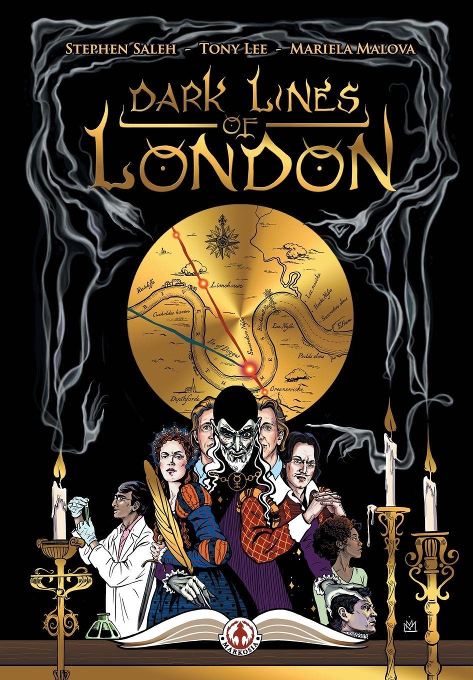 Vorderes Coverbild Dark Lines of London