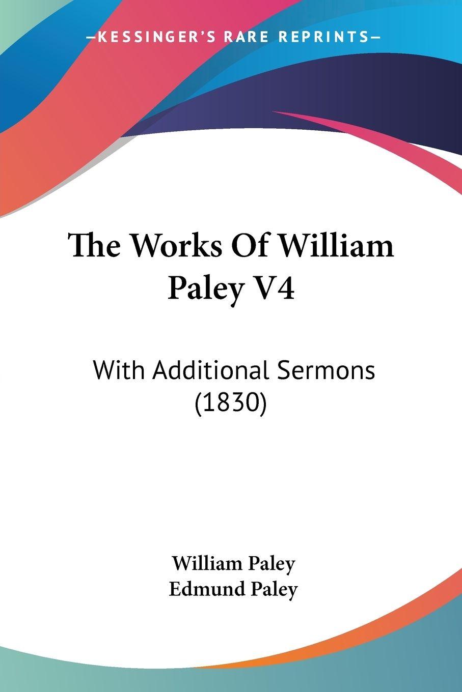 Vorderes Coverbild The Works Of William Paley V4