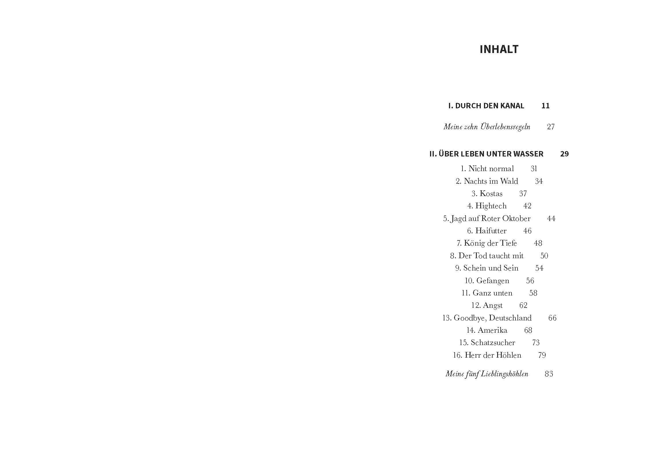 Beispielinhalt (Bild) Der Tod taucht mit