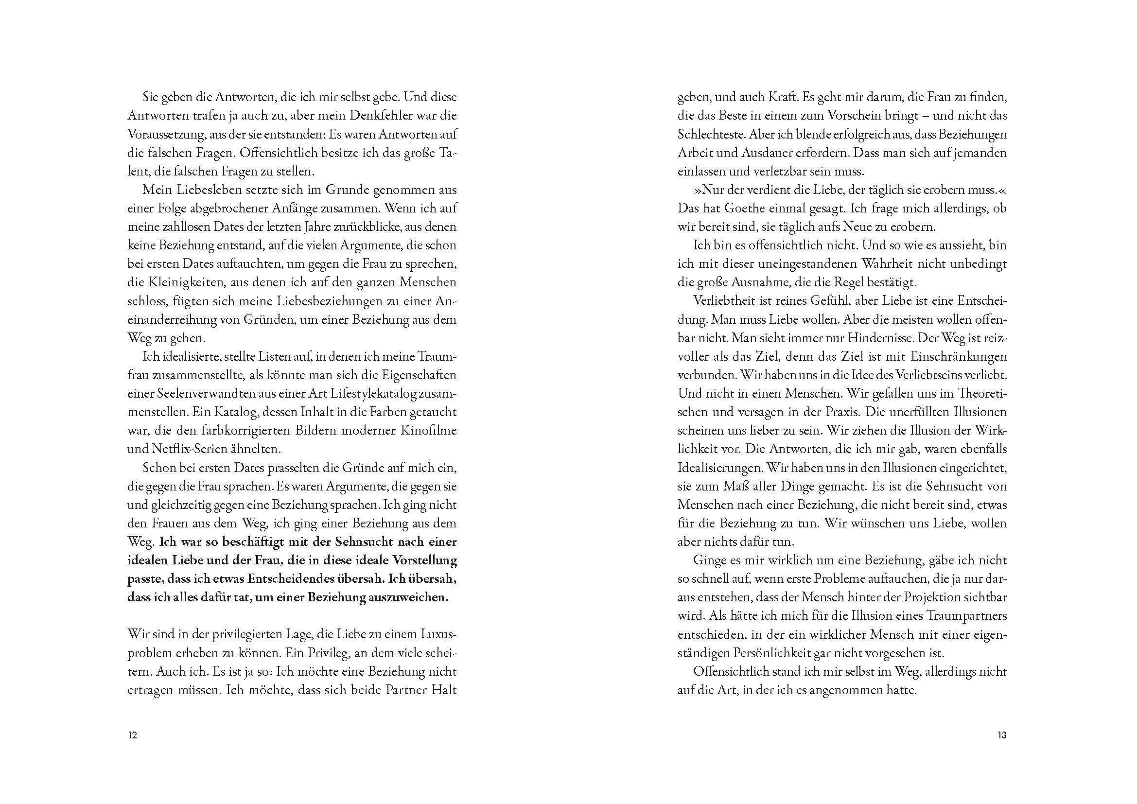 Beispielinhalt (Bild) Generation Beziehungsunfähig. Die Lösungen