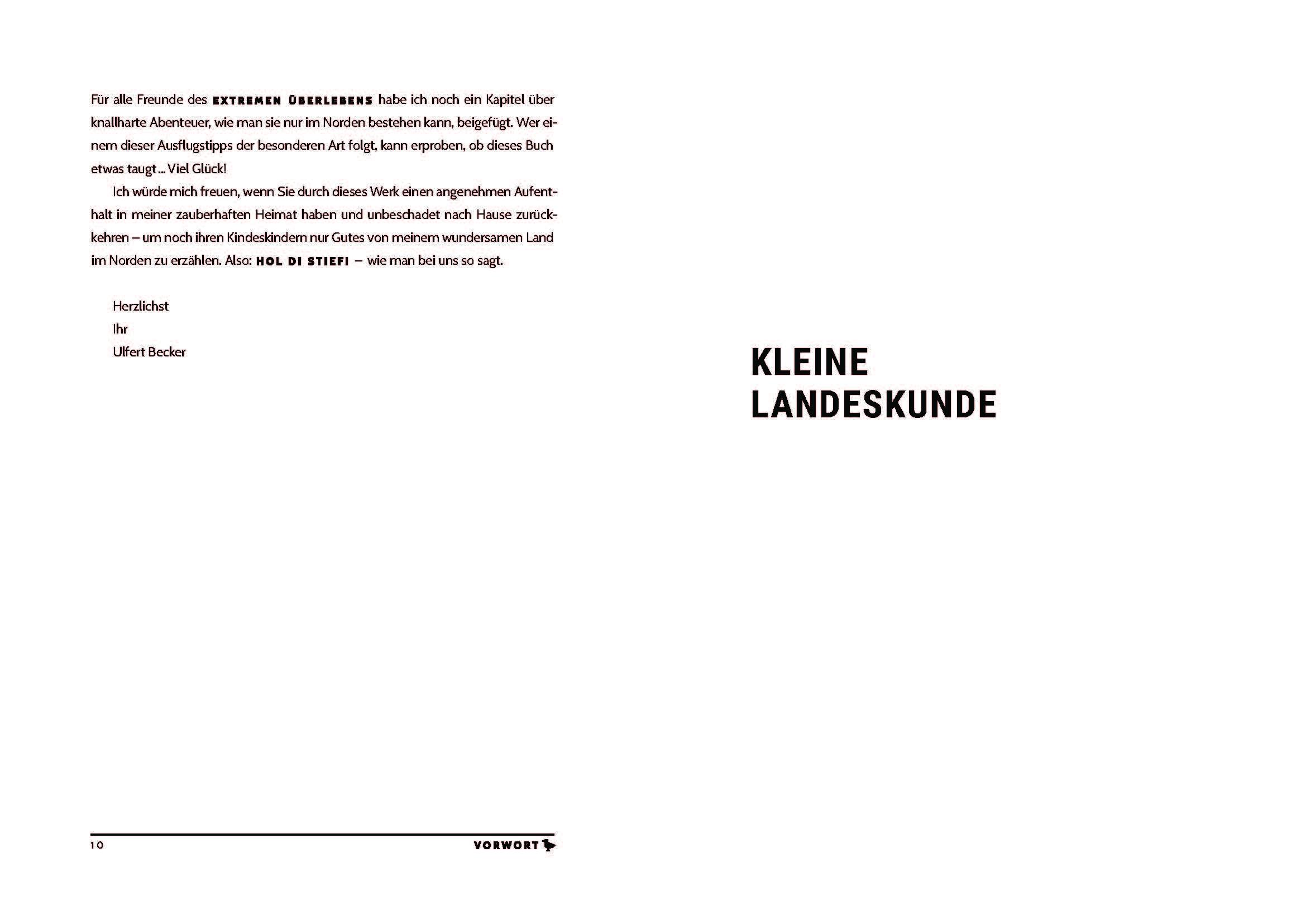 Beispielinhalt (Bild) Survival Guide Norddeutschland