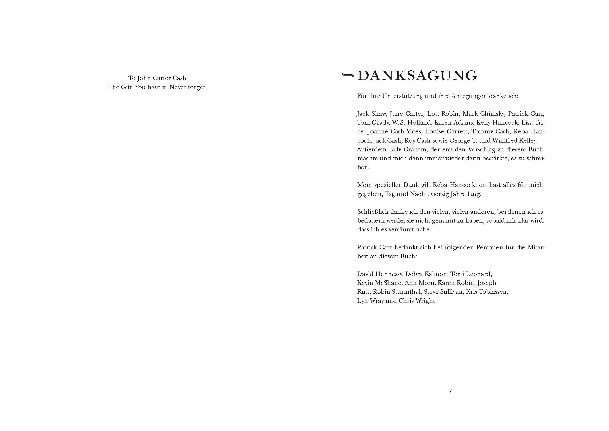 Beispielinhalt (Bild) Cash - Die Autobiografie