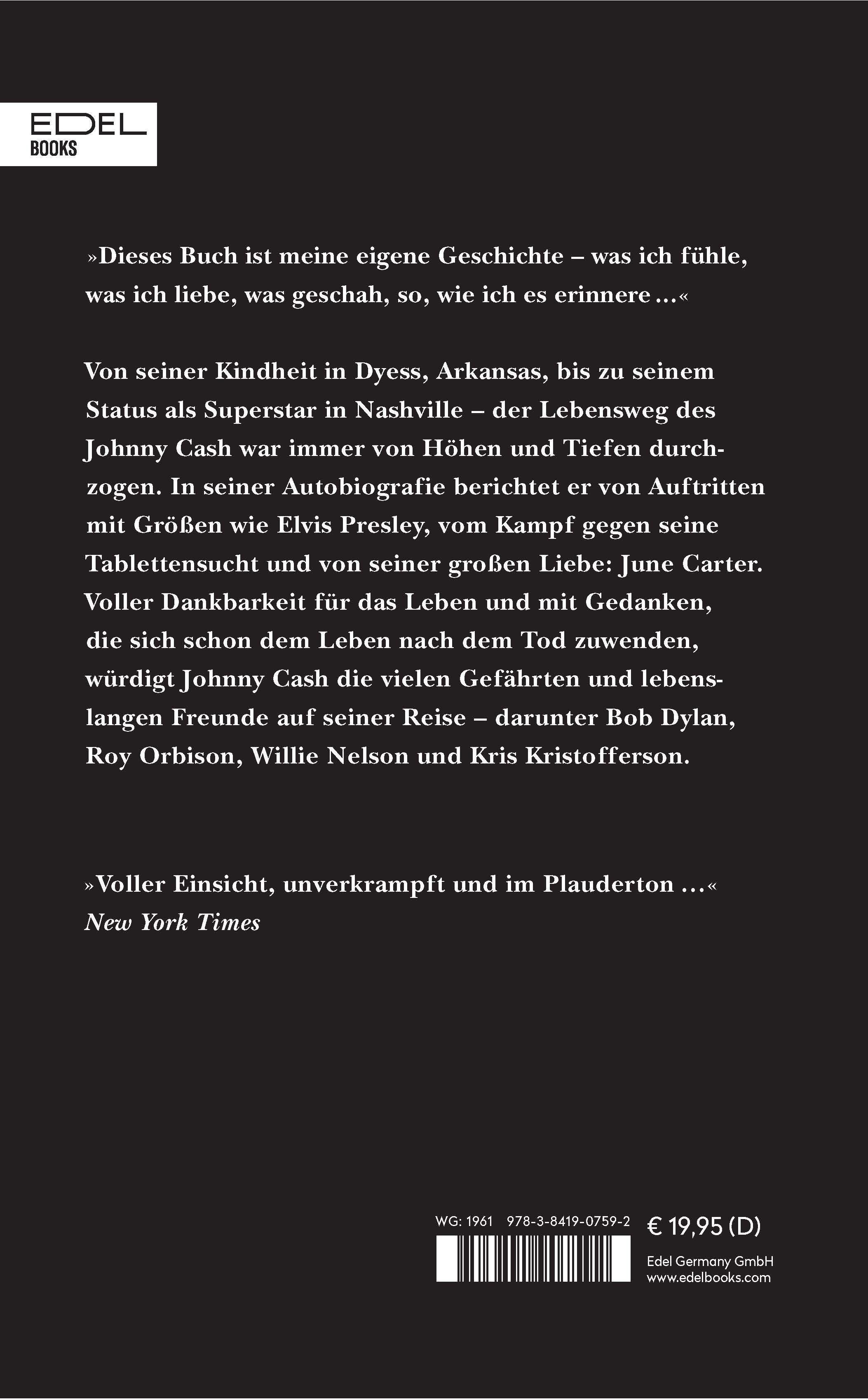 Beispielinhalt (Bild) Cash - Die Autobiografie
