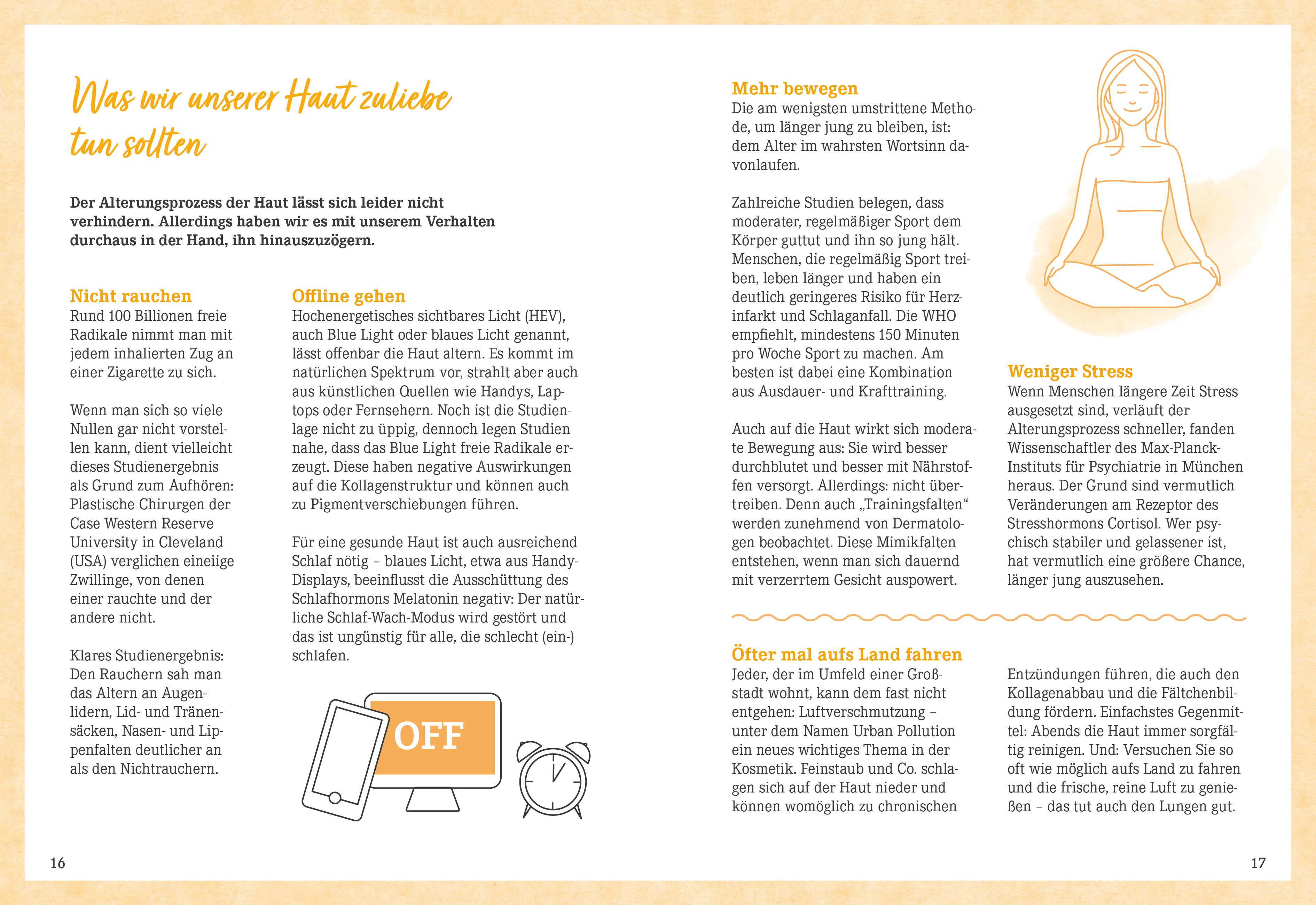 Beispielinhalt (Bild) Apotheken Umschau: Schöne Haut