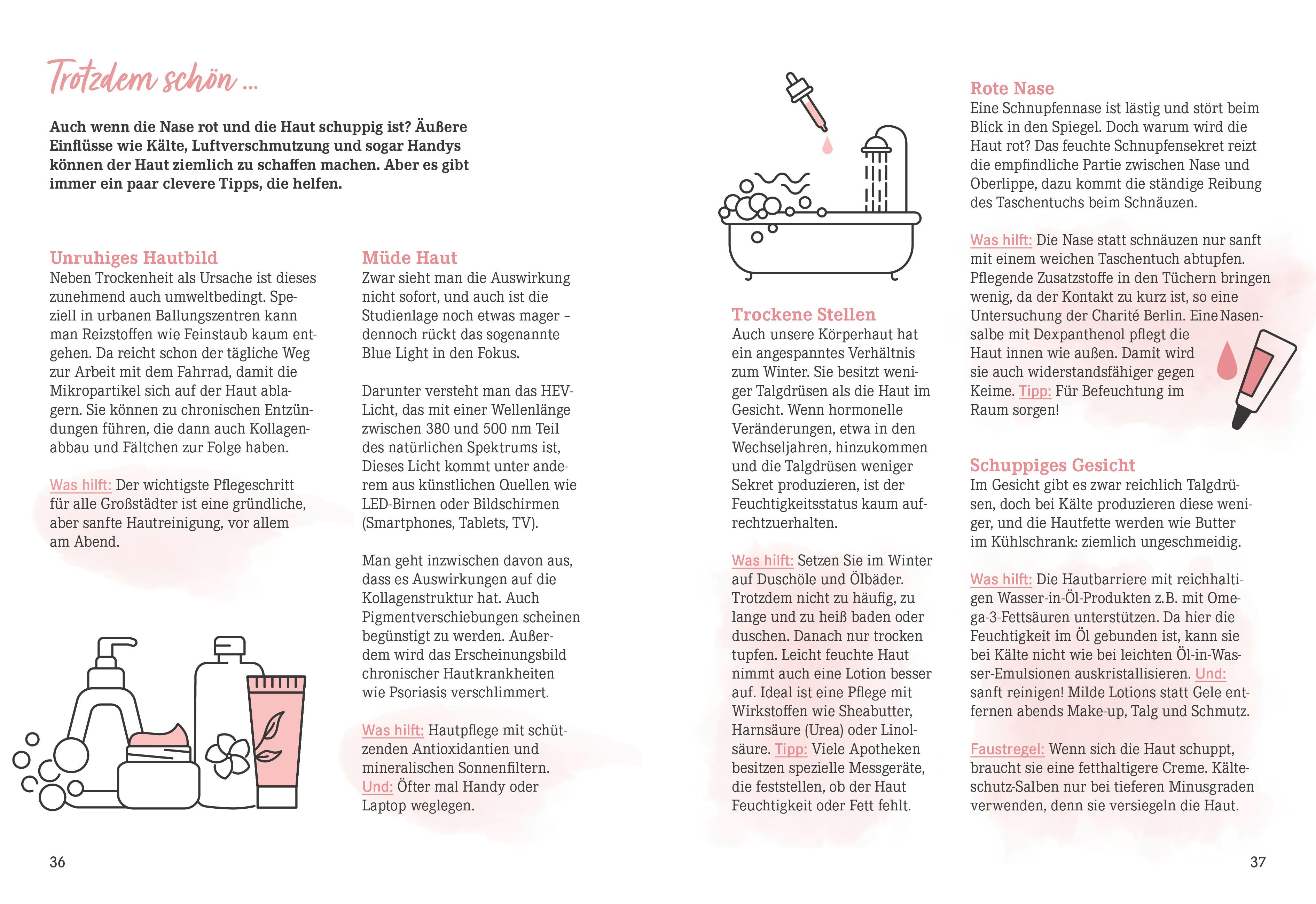 Beispielinhalt (Bild) Apotheken Umschau: Schöne Haut