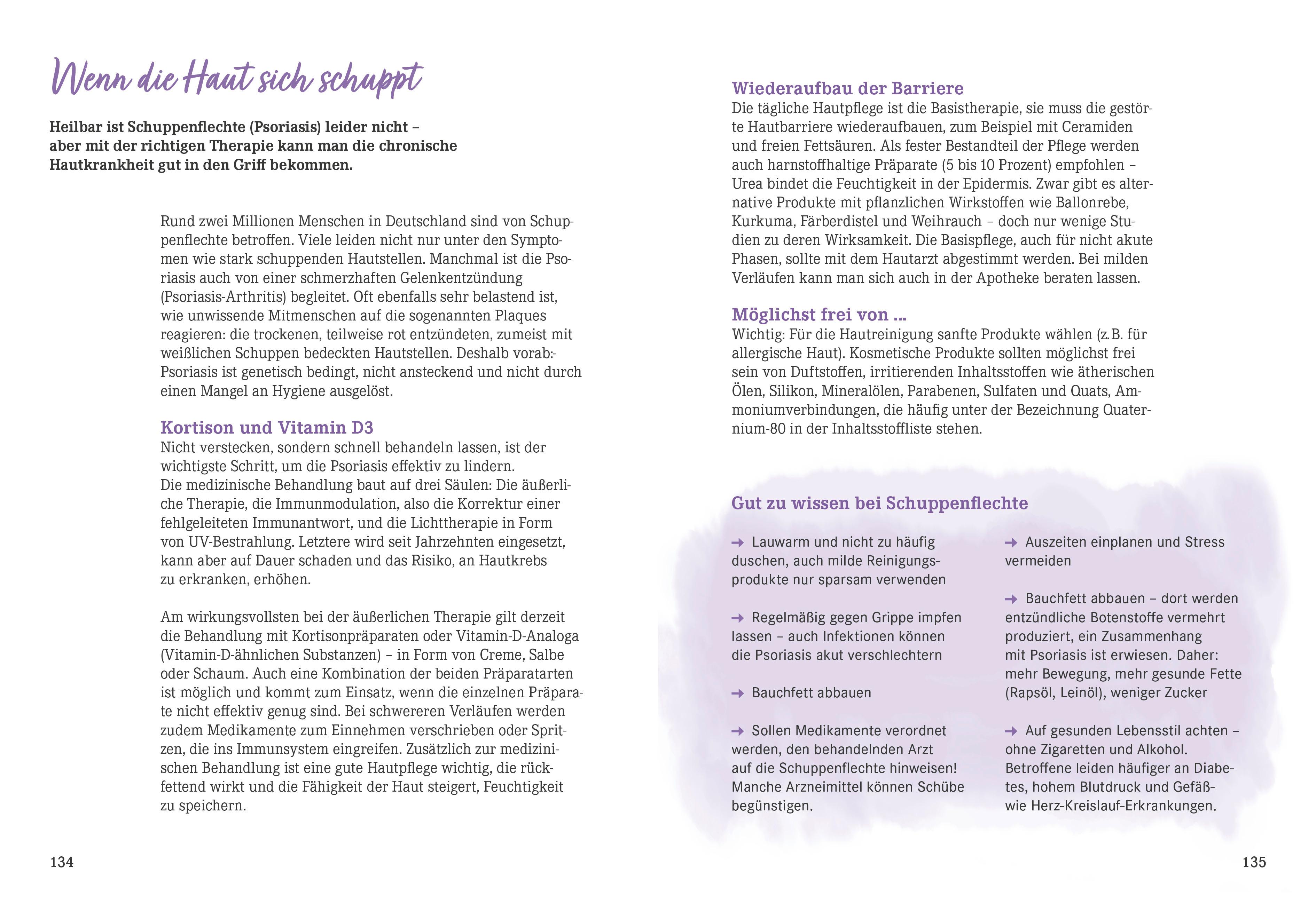 Beispielinhalt (Bild) Apotheken Umschau: Schöne Haut