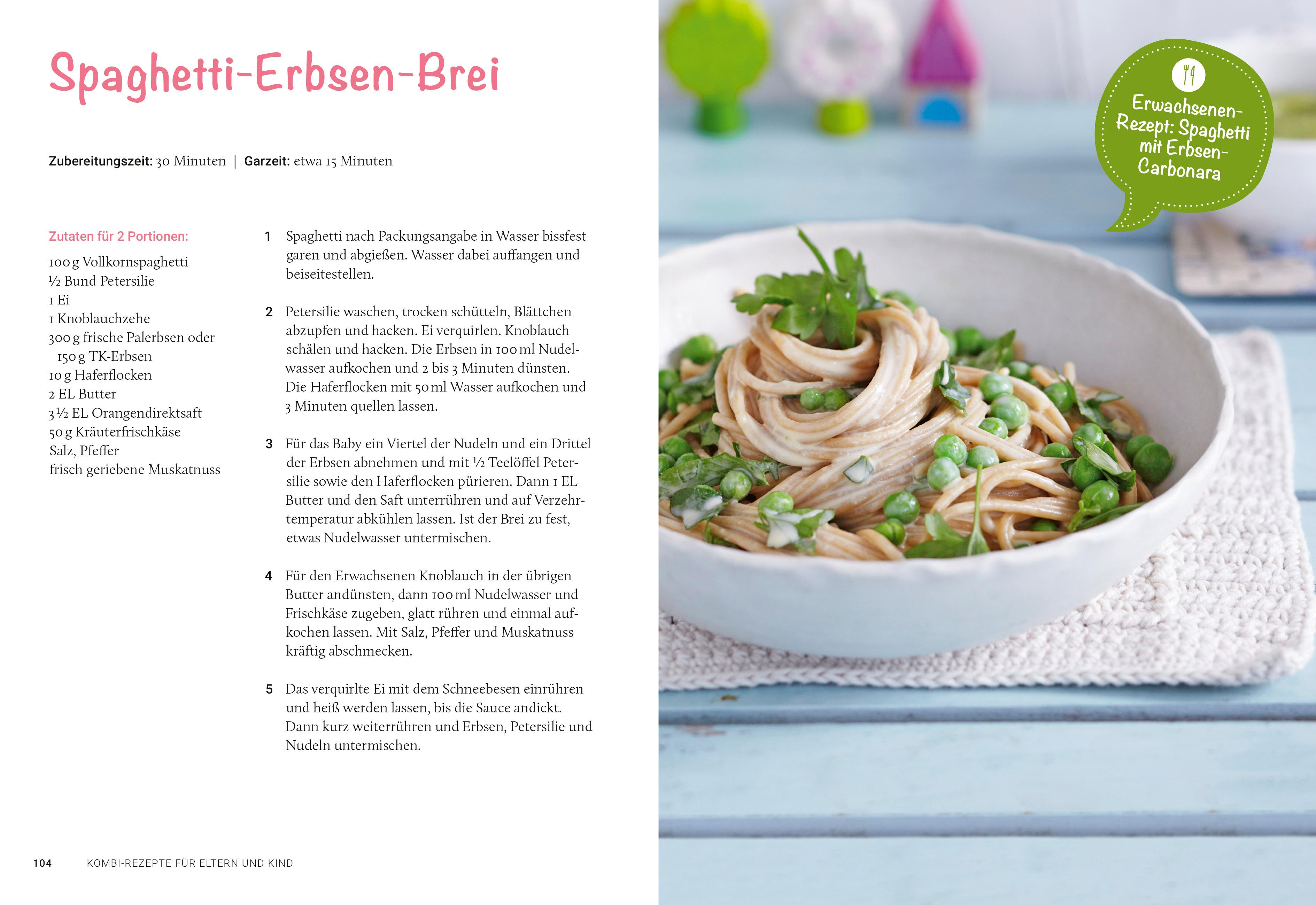 Beispielinhalt (Bild) Baby und Familie: Babys erster Brei