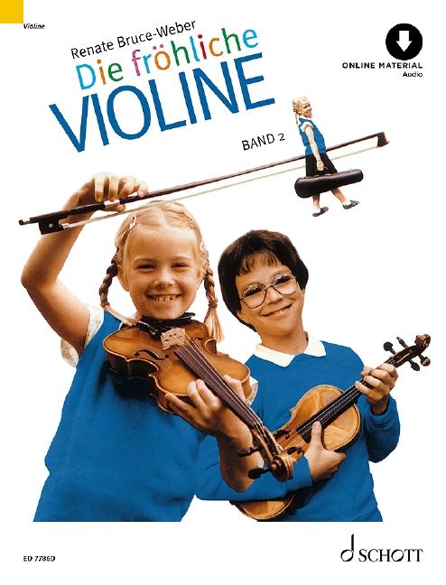 Vorderes Coverbild Die fröhliche Violine Band 2