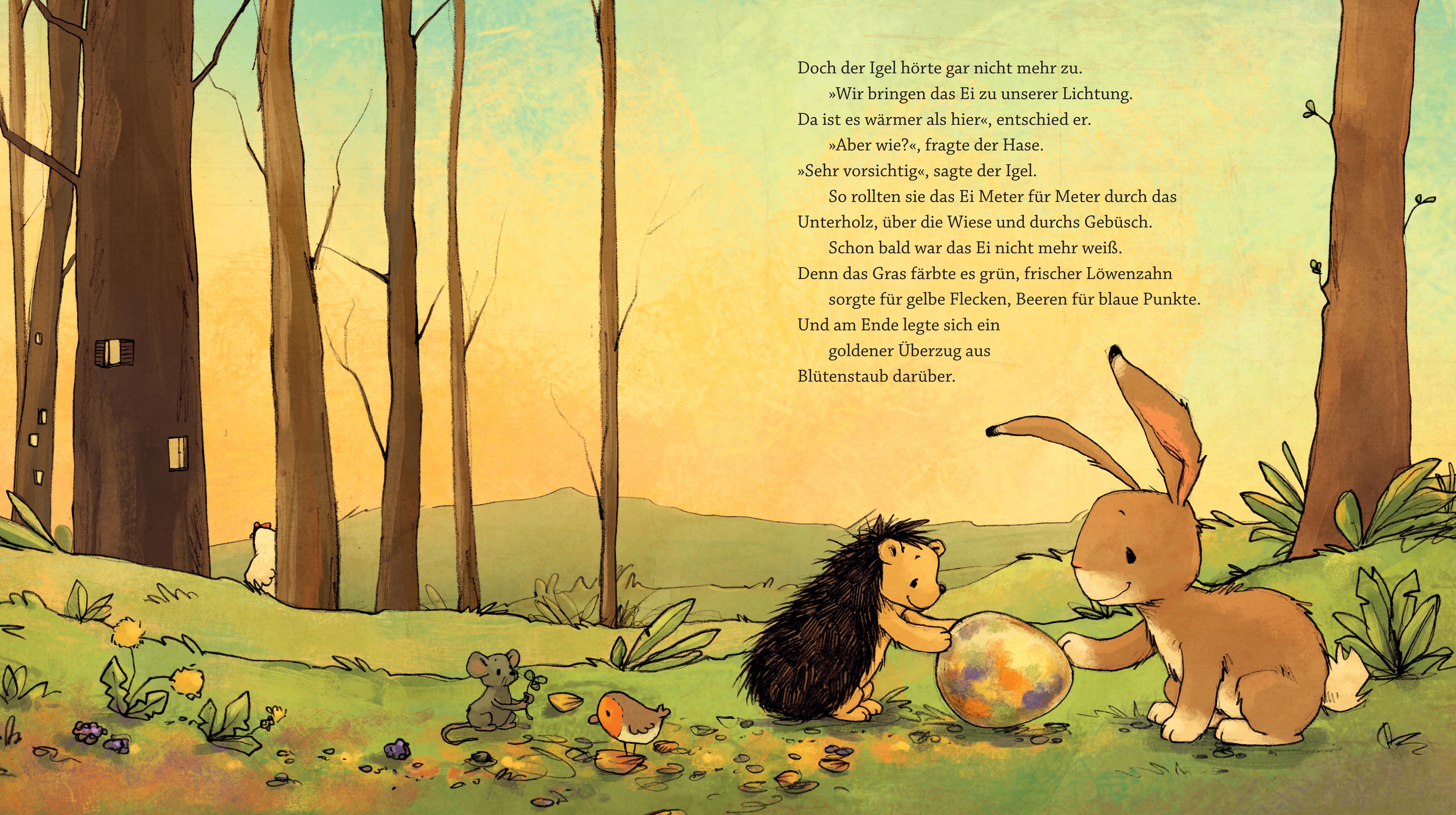 Beispielinhalt (Bild) Wir zwei und das Ei