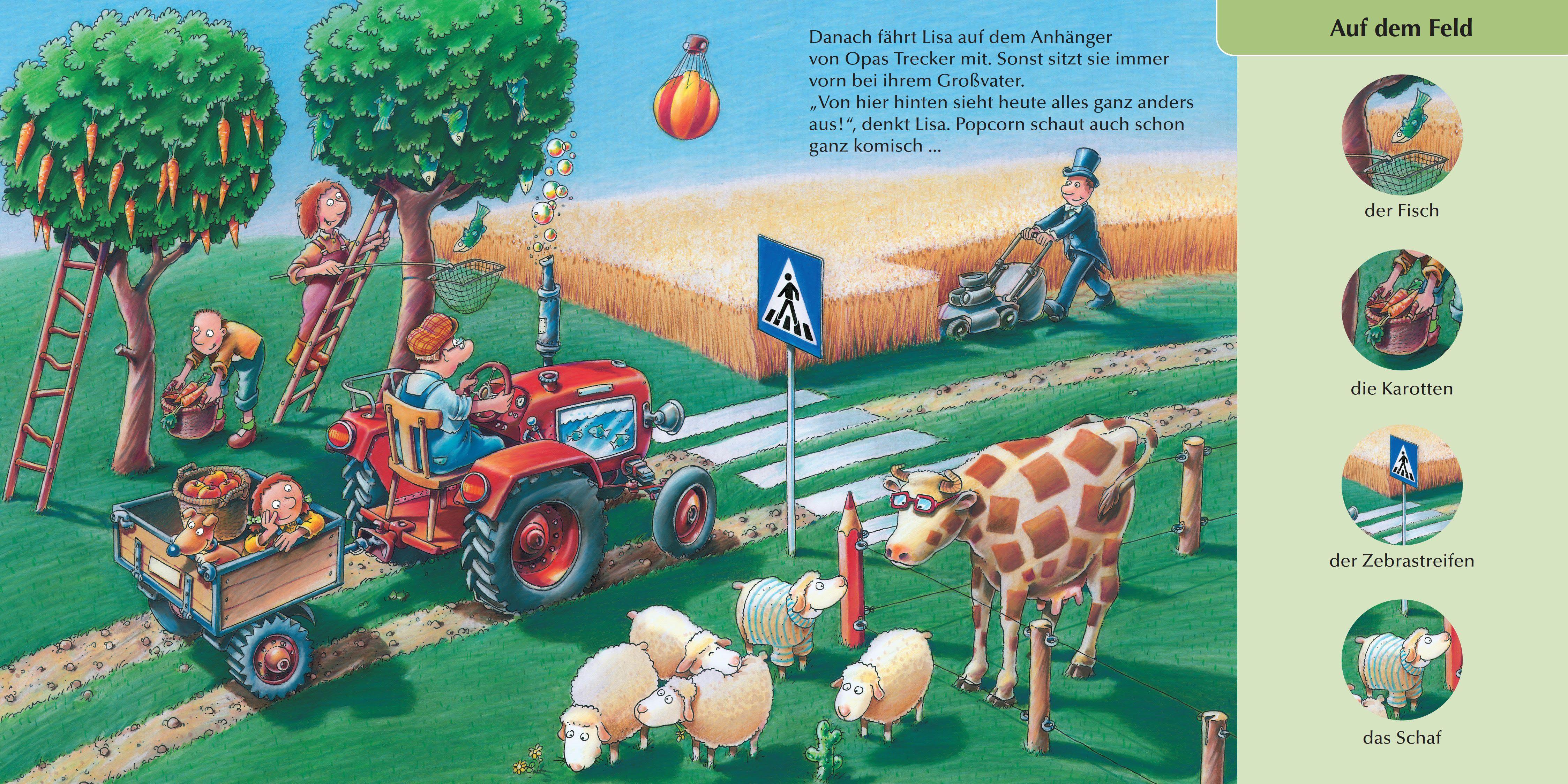 Beispielinhalt (Bild) Was stimmt denn da nicht? (Pappbilderbuch)