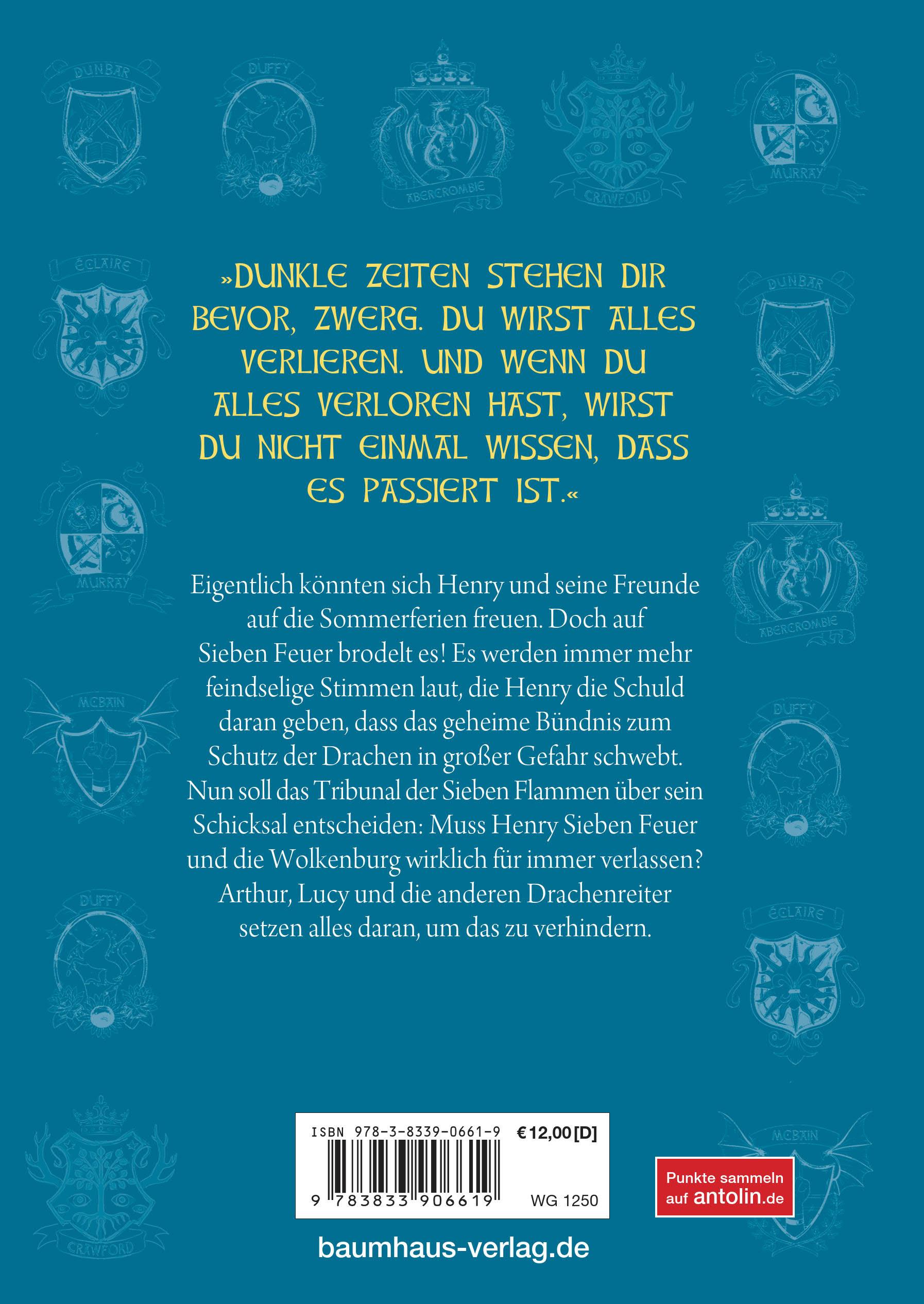 Beispielinhalt (Bild) Die geheime Drachenschule - Das Tribunal der Sieben Flammen