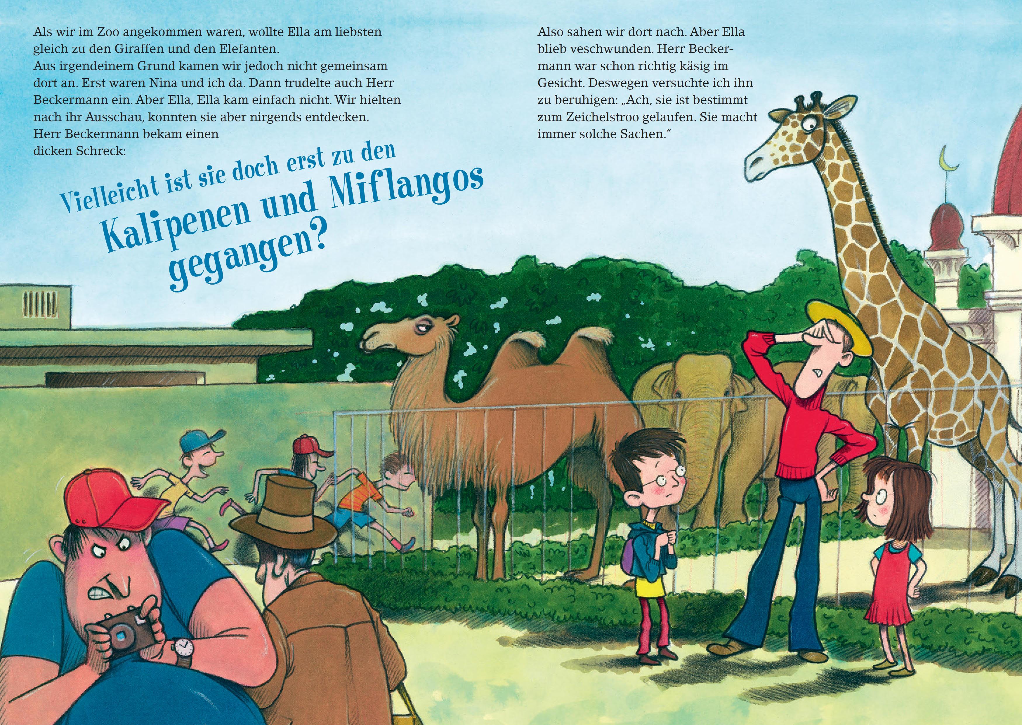 Beispielinhalt (Bild) Der Wechstabenverbuchsler im Zoo (Mini-Ausgabe)