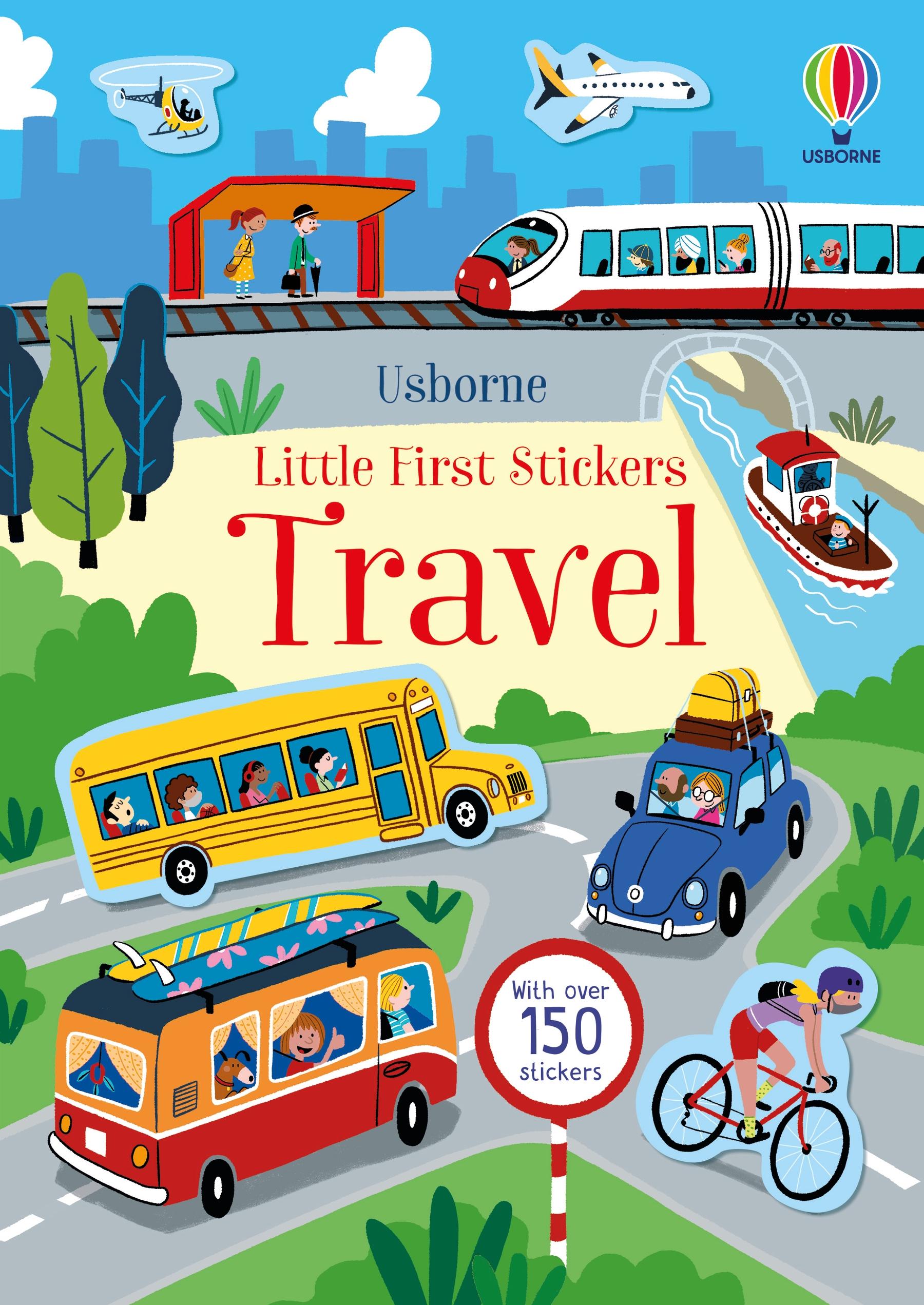 Vorderes Coverbild Little First Stickers Travel
