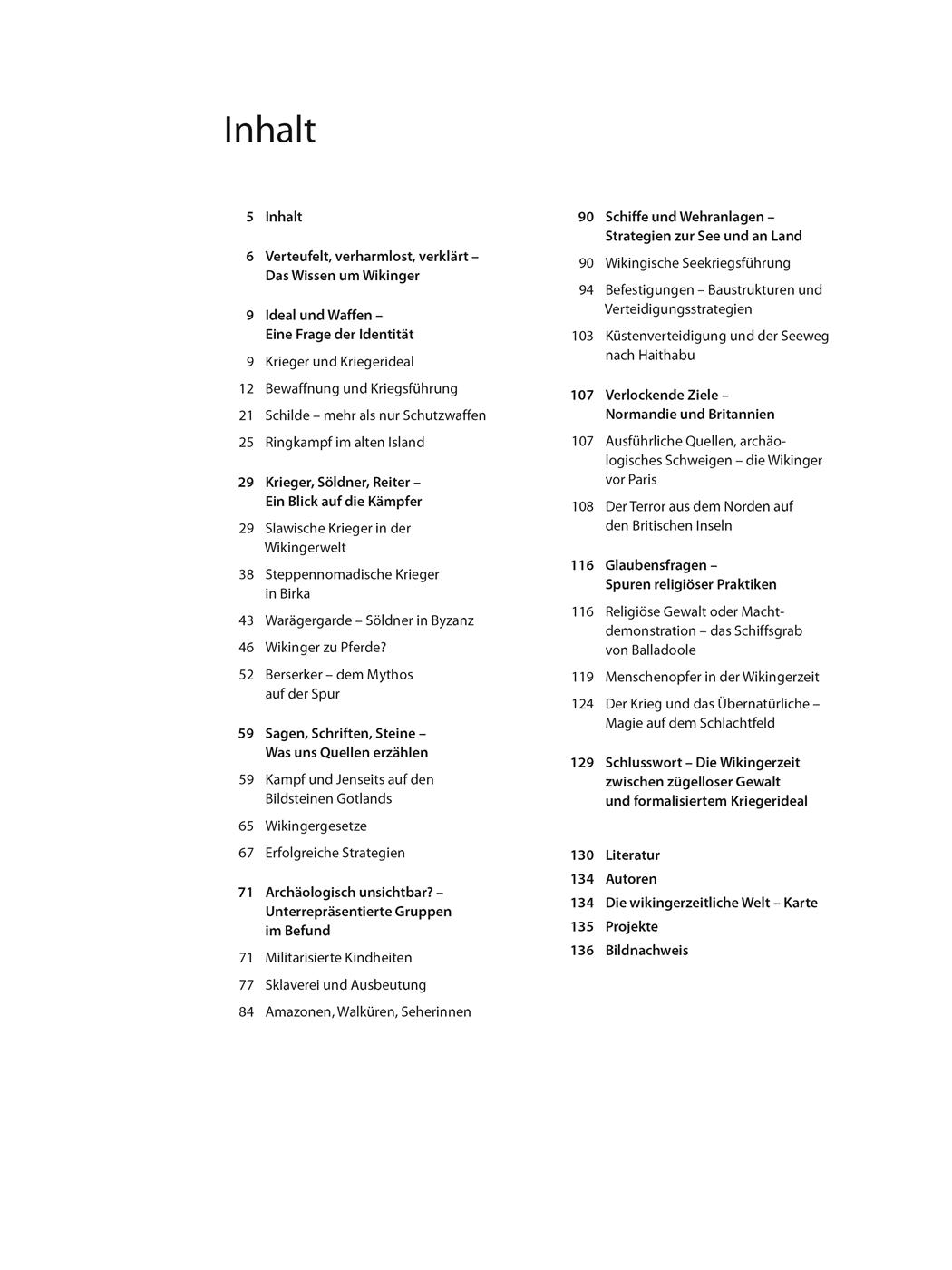 Beispielinhalt (Bild) Die Wikinger