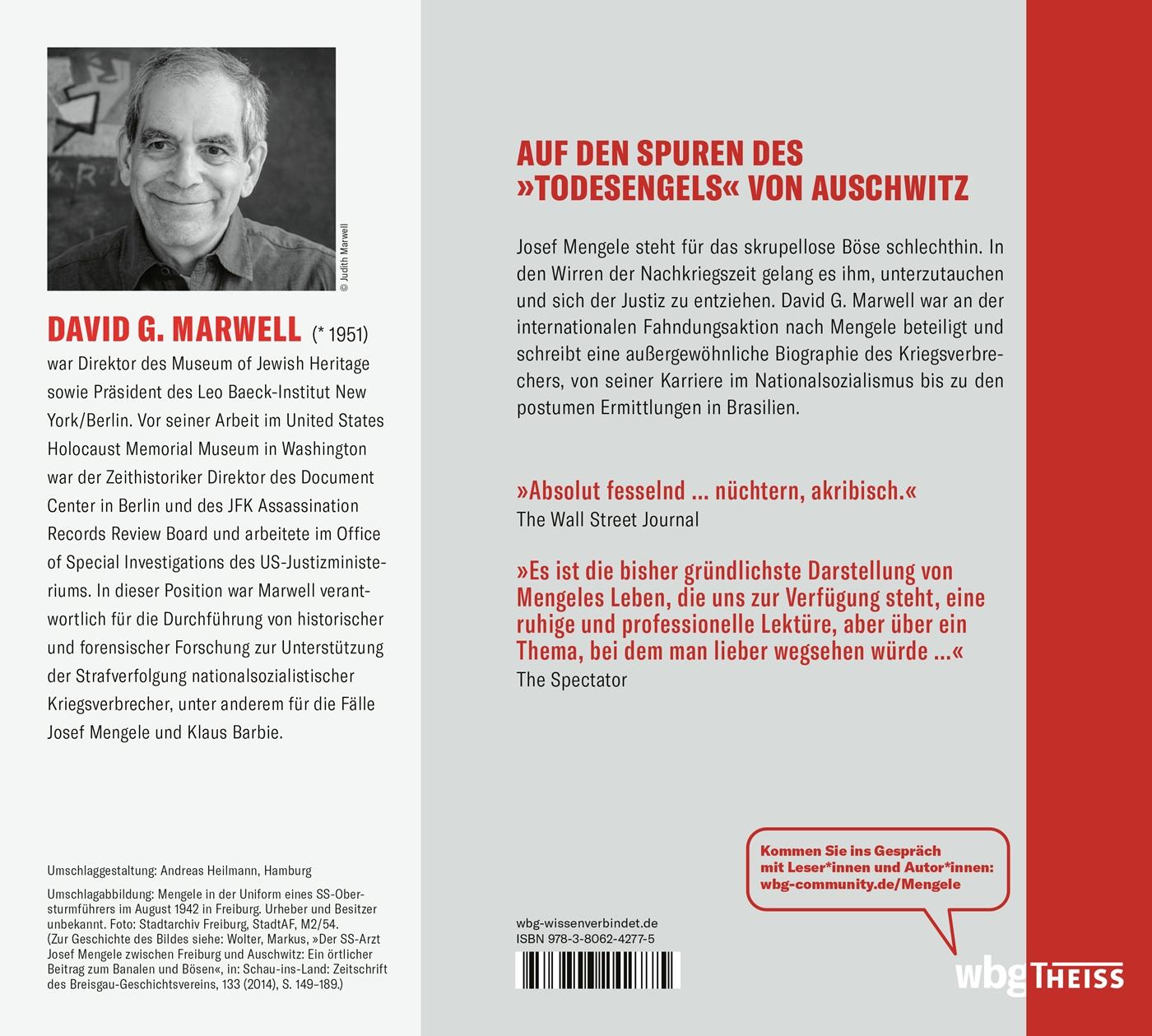 Rückseitencover Mengele