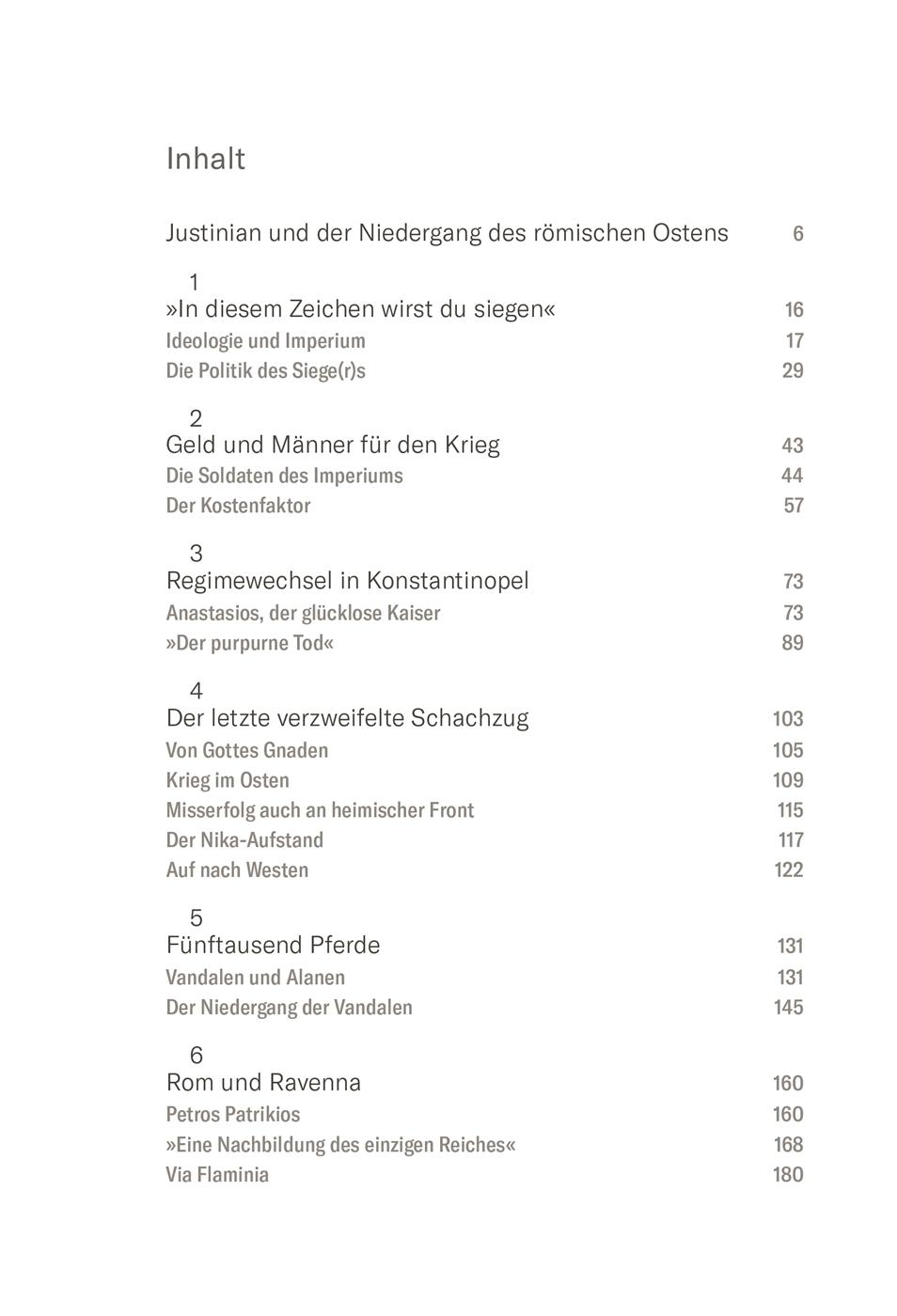 Beispielinhalt (Bild) Die letzte Blüte Roms