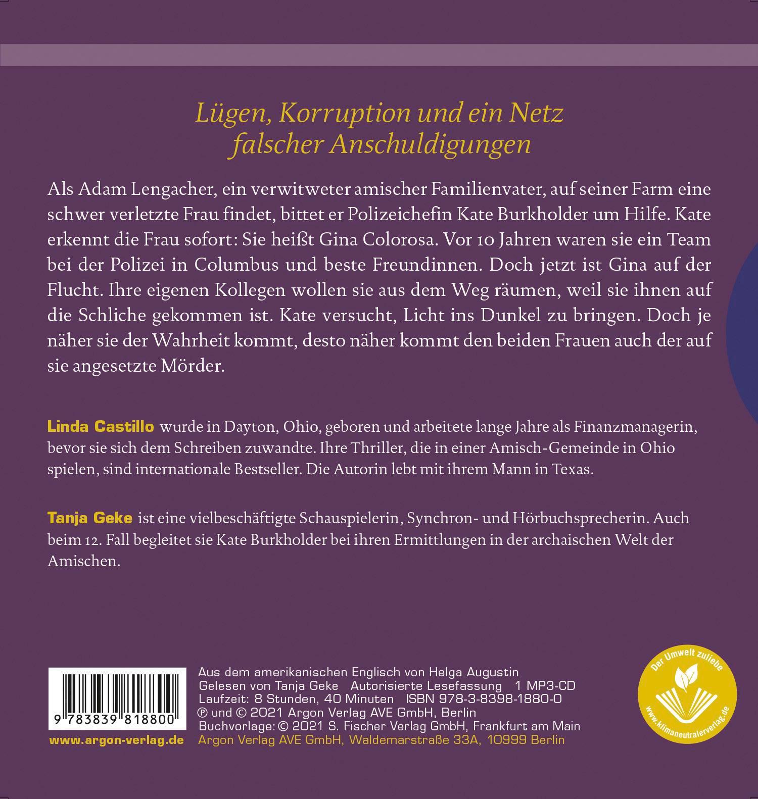 Rückseitencover Dein ist die Lüge