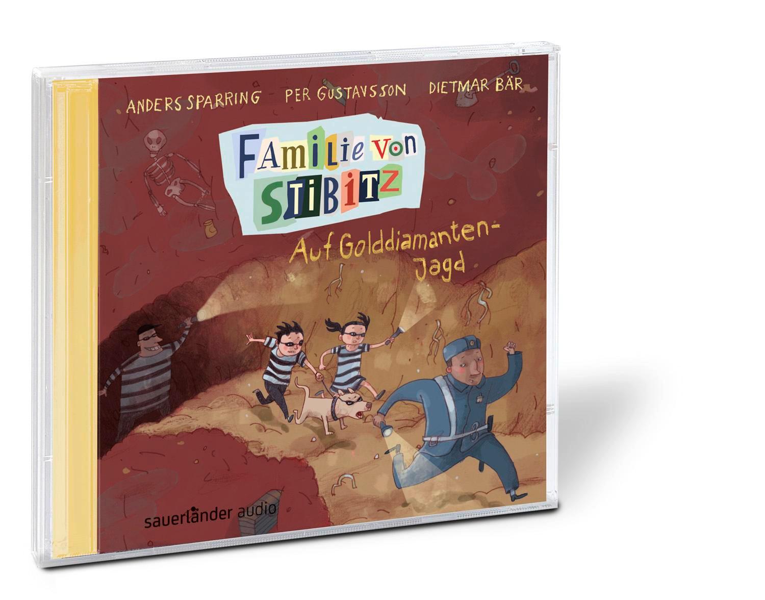 Beispielinhalt (Bild) Familie von Stibitz - Auf Golddiamanten-Jagd