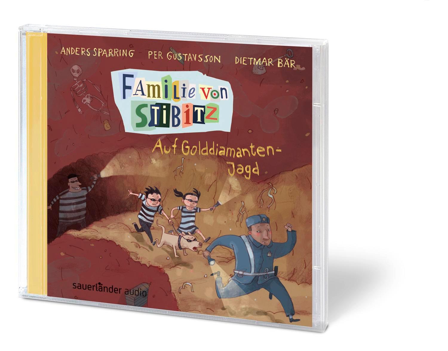 Beispielinhalt (Bild) Familie von Stibitz - Auf Golddiamanten-Jagd