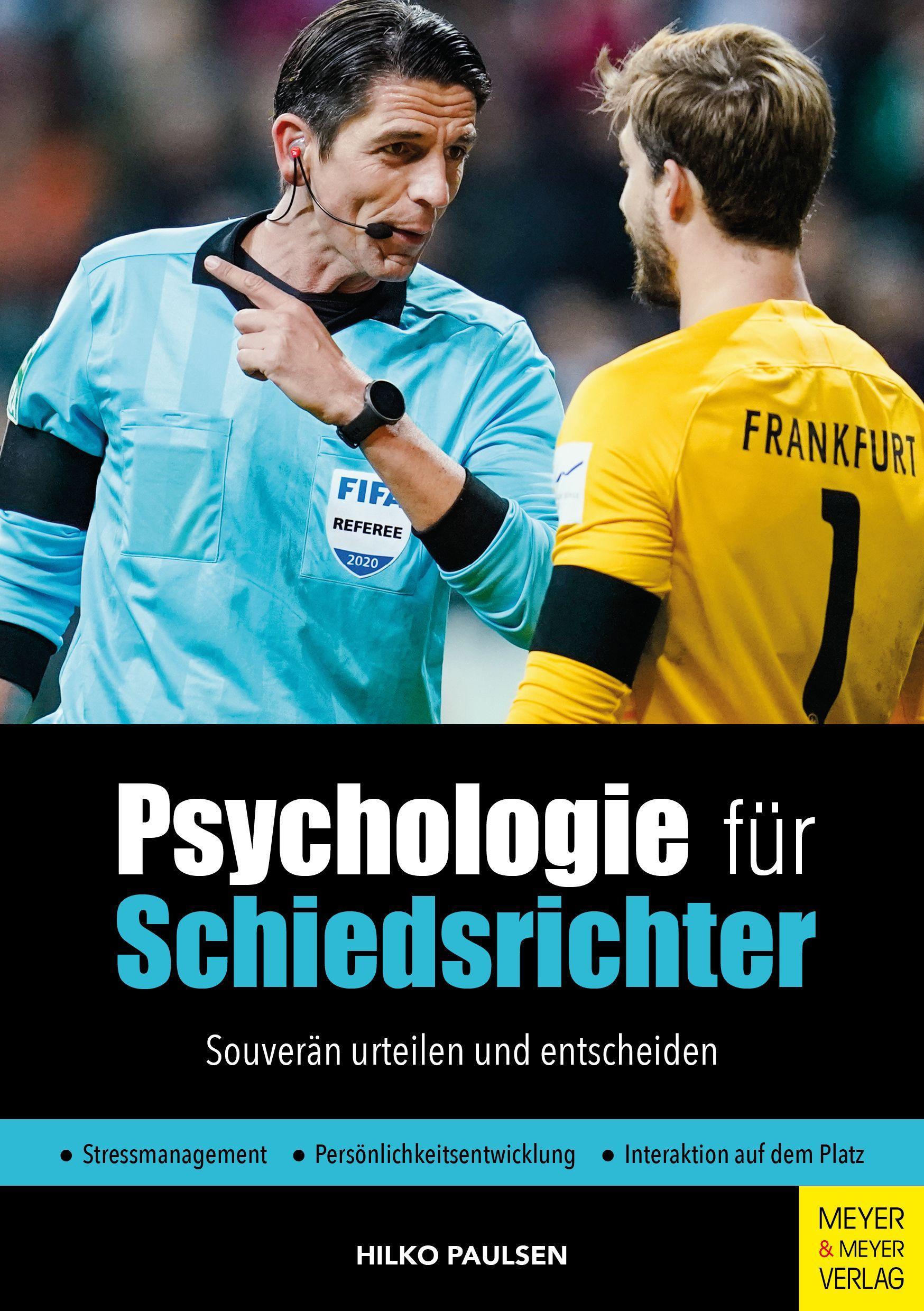 Vorderes Coverbild Psychologie für Schiedsrichter