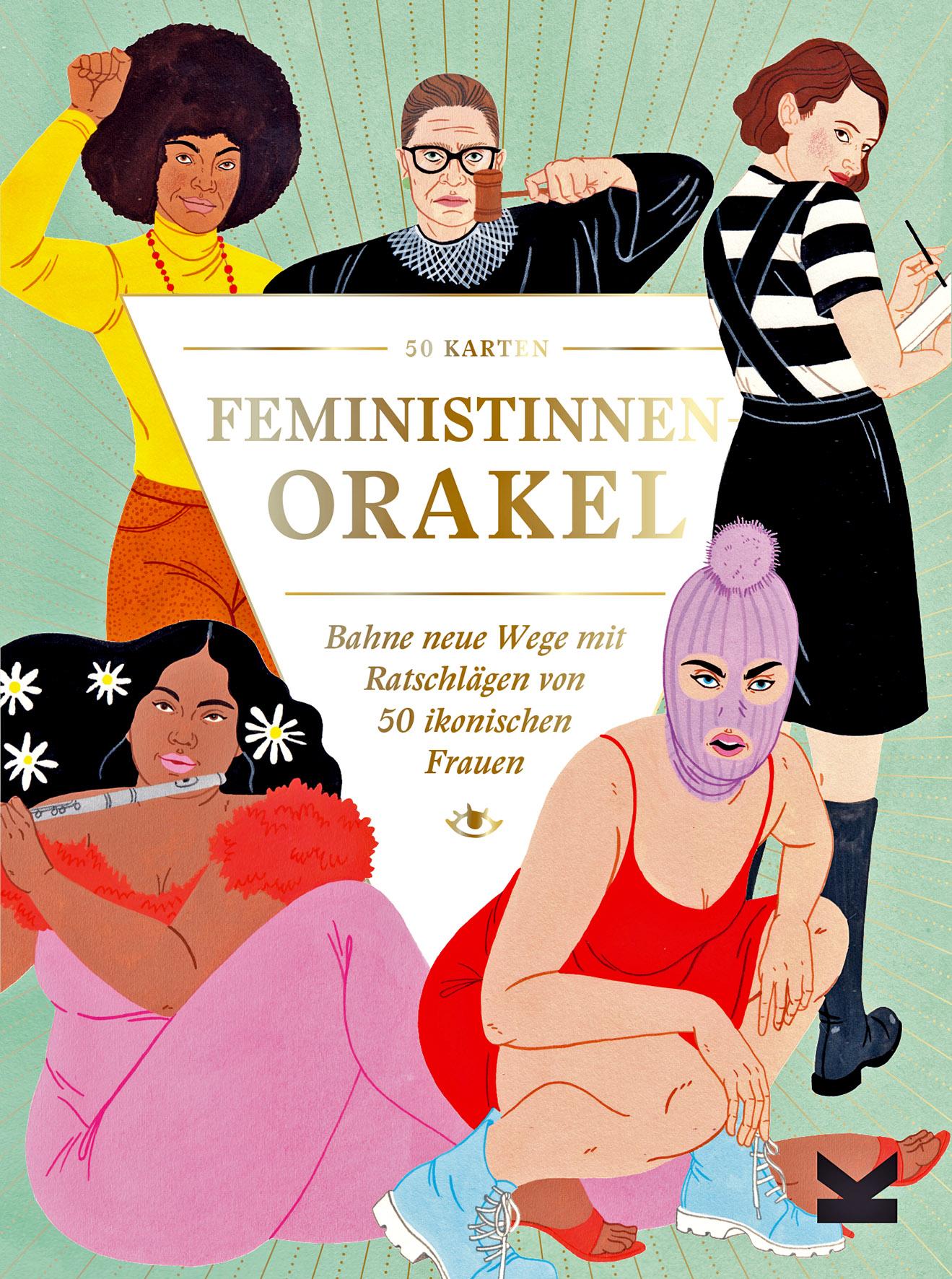 Vorderes Coverbild Feministinnen-Orakel