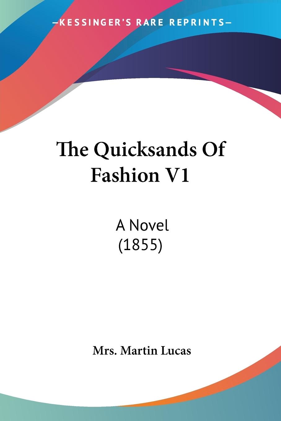 Vorderes Coverbild The Quicksands Of Fashion V1
