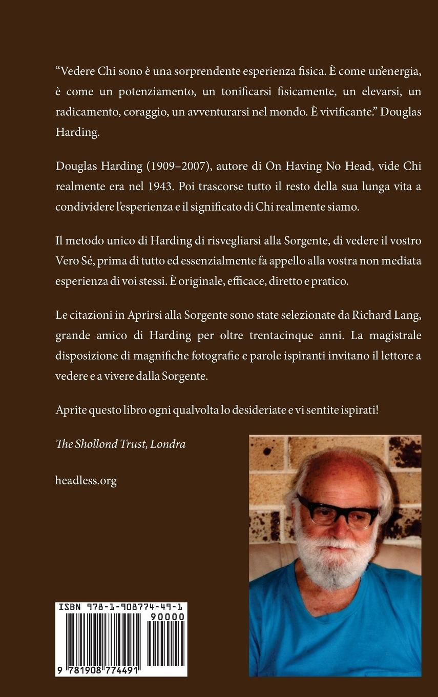 Rückseitencover APRIRSI ALLA SORGENTE