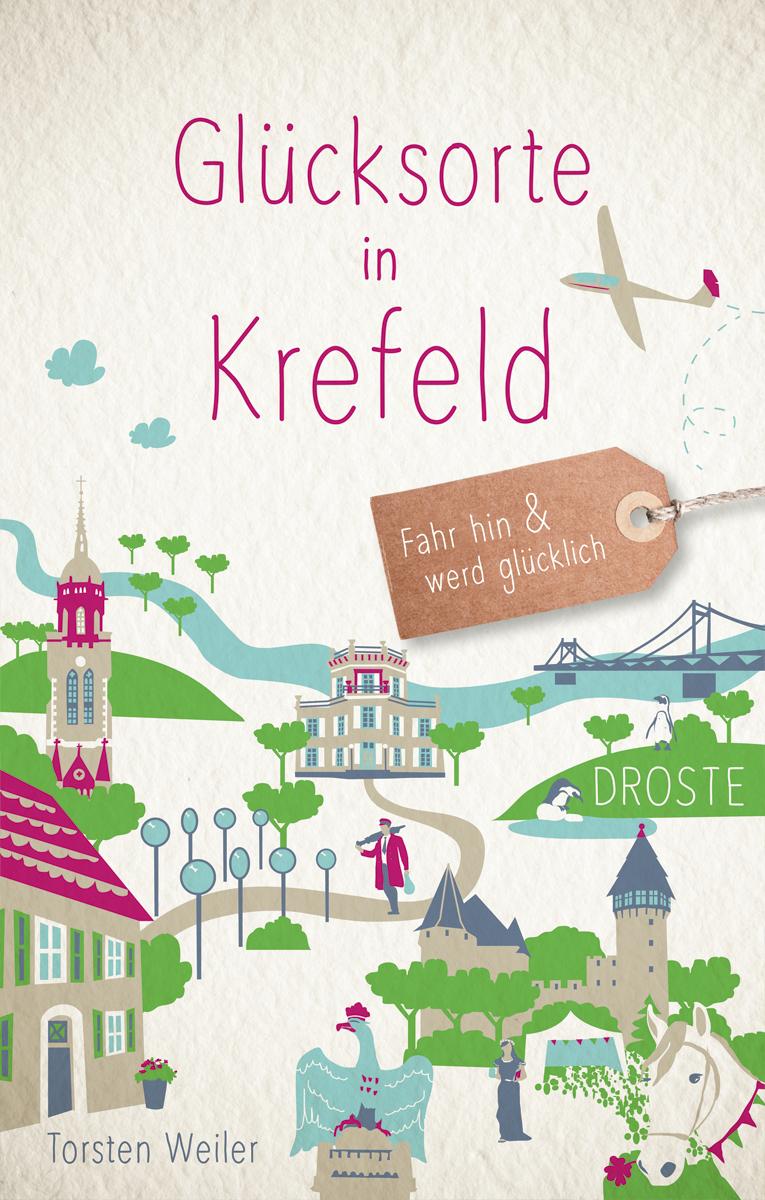 Vorderes Coverbild Glücksorte in Krefeld