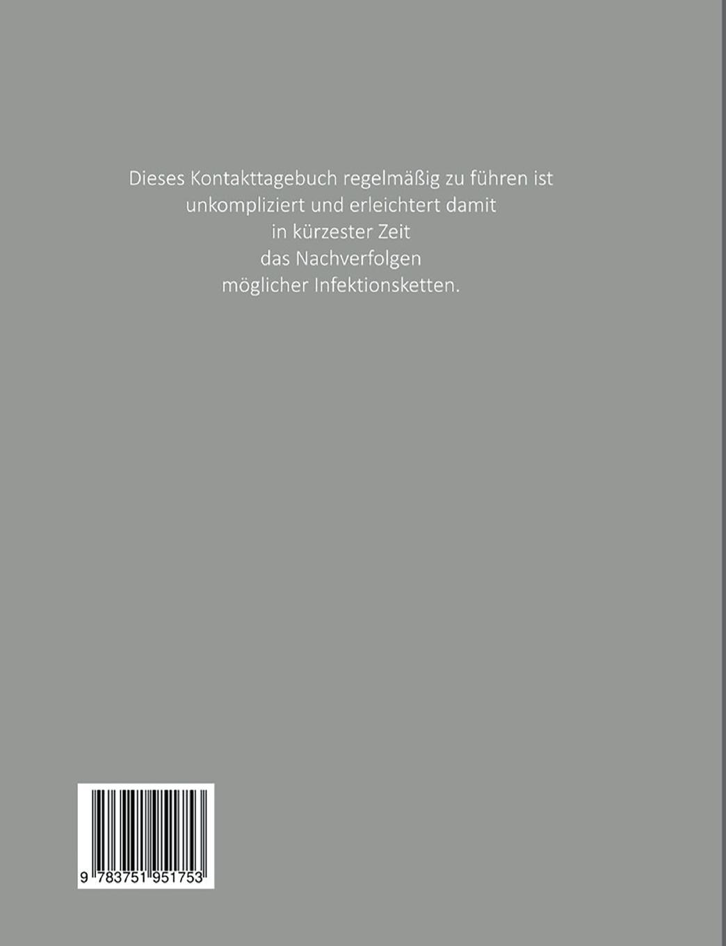Rückseitencover Kontaktkalender