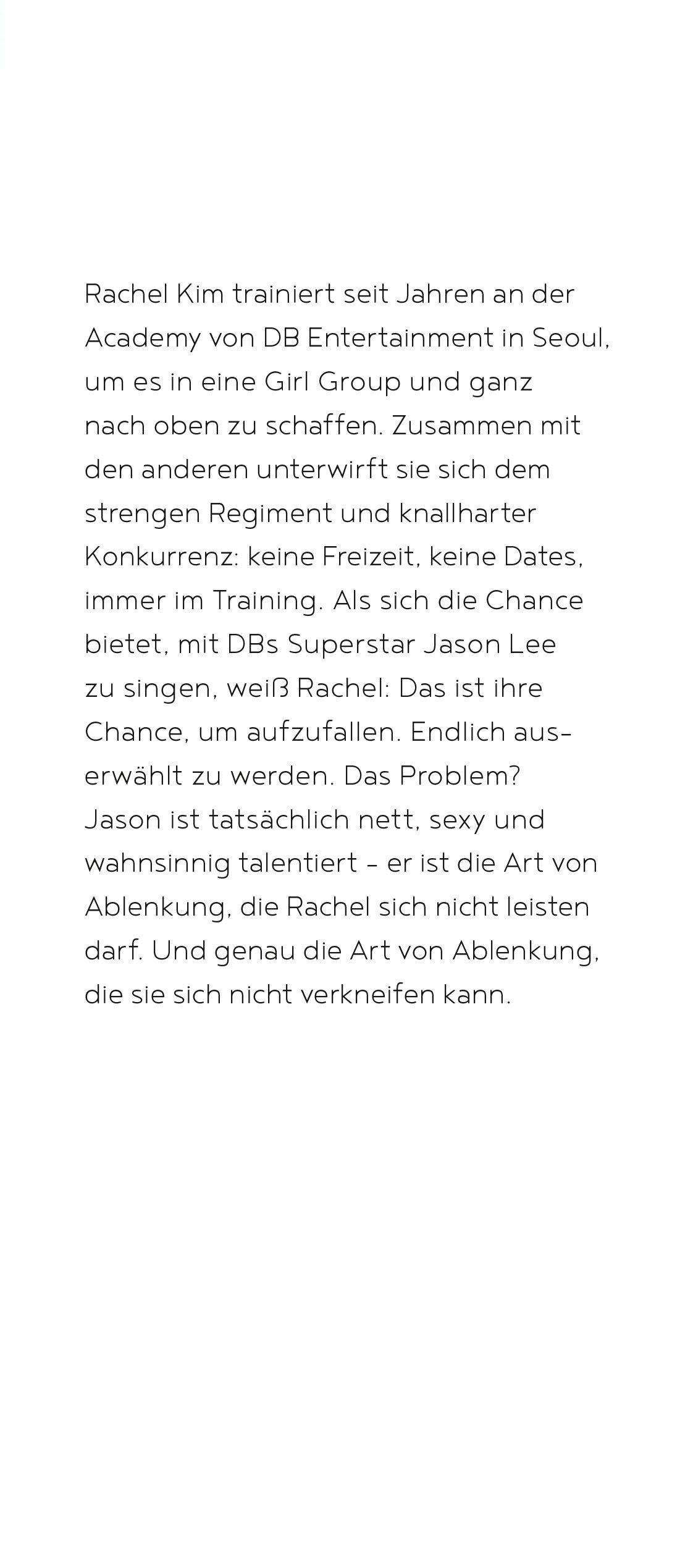 Beispielinhalt (Bild) Shine - Love & K-Pop