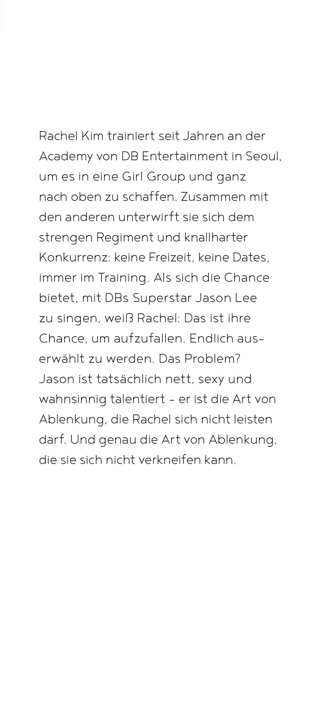 Beispielinhalt (Bild) Shine - Love & K-Pop