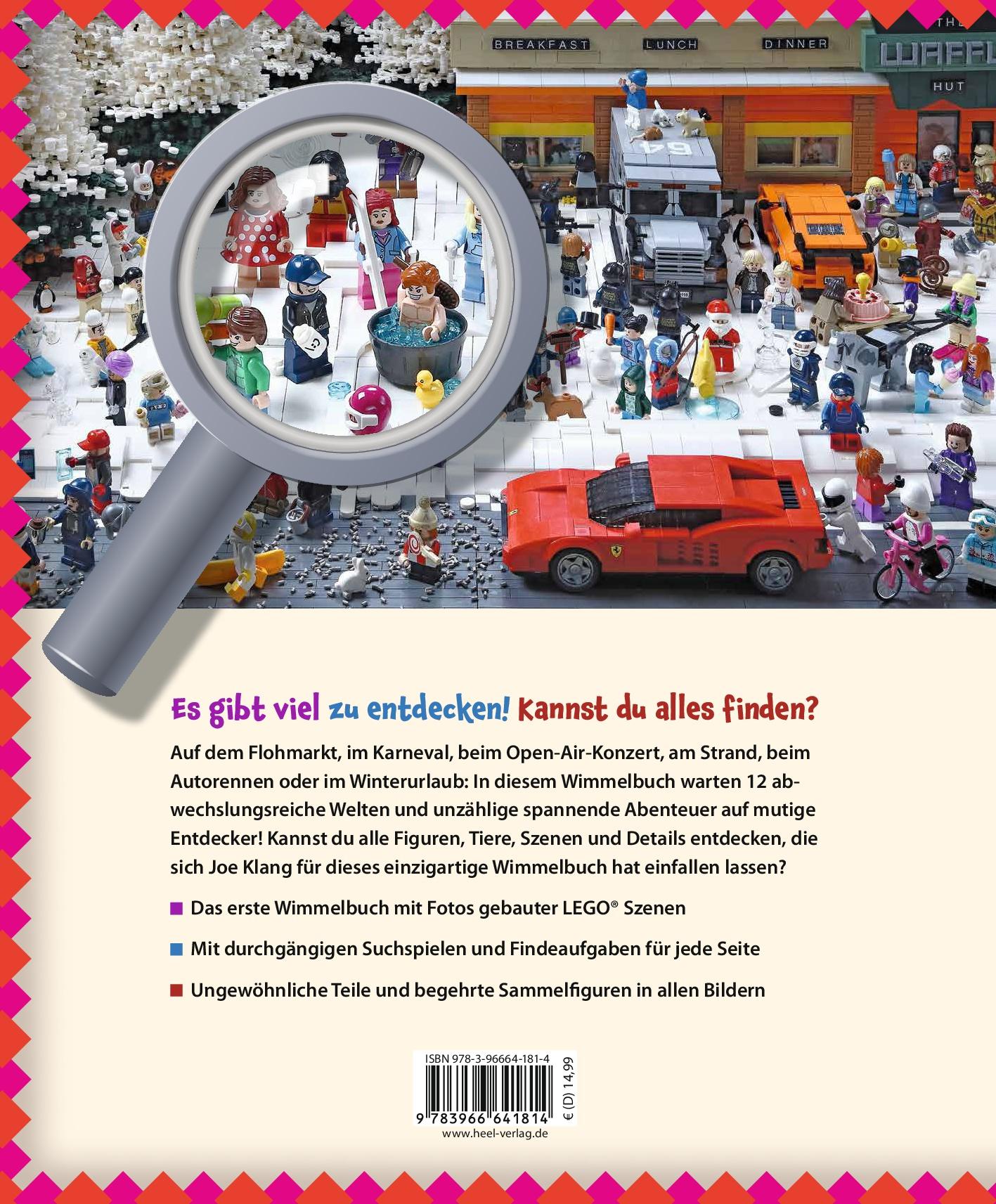 Rückseitencover Das bunte Wimmelbuch der LEGO®Steine