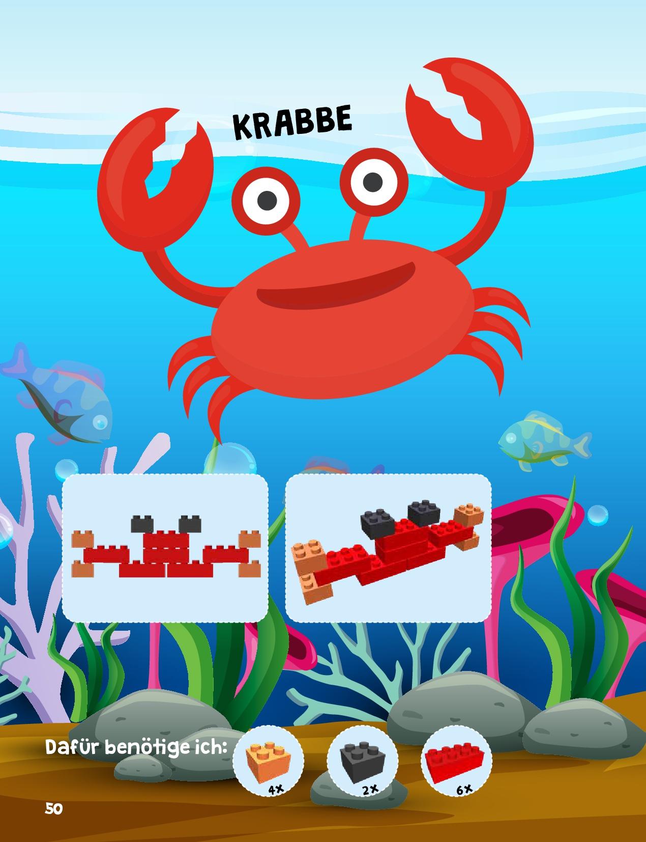 Beispielinhalt (Bild) Tipps für Kids: Das Ideenbuch für LEGO® Basis-Steine