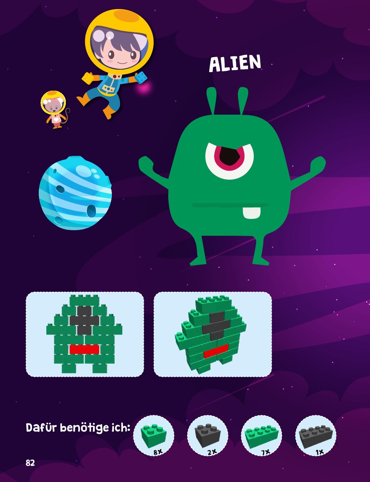 Beispielinhalt (Bild) Tipps für Kids: Das Ideenbuch für LEGO® Basis-Steine